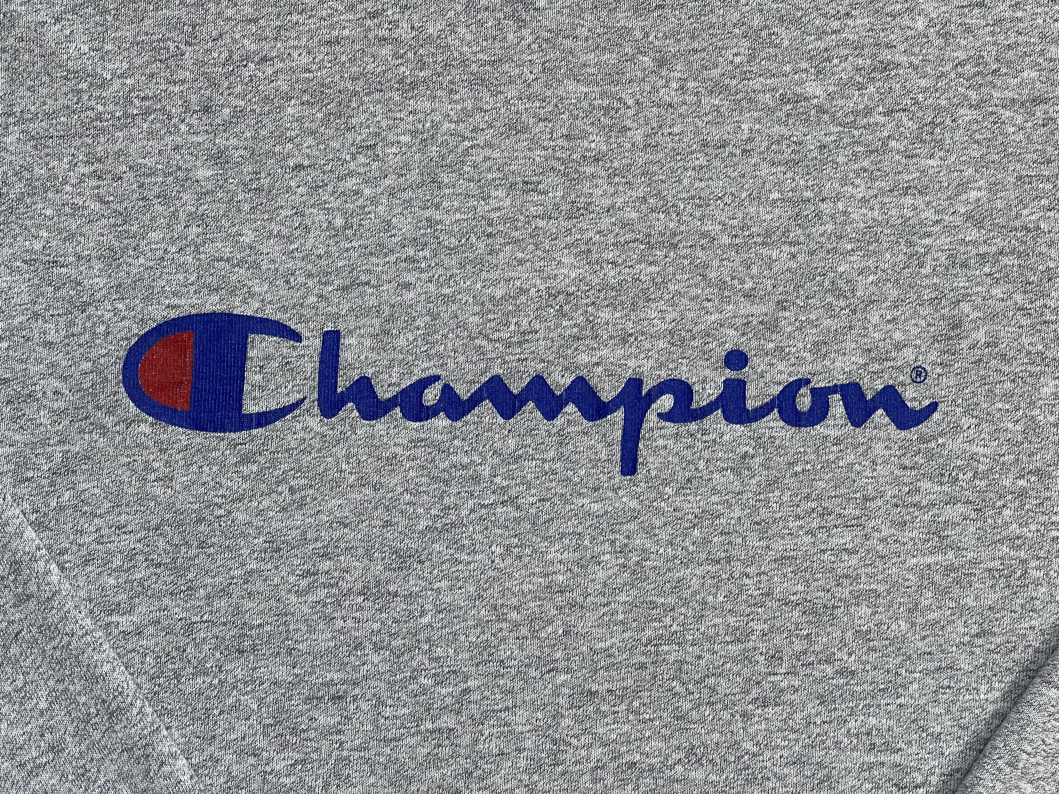 Champion Champion Crewneck Sweatshirt Grey Big Logo Fits L Size US L / EU 52-54 / 3 - 2 Thumbnail