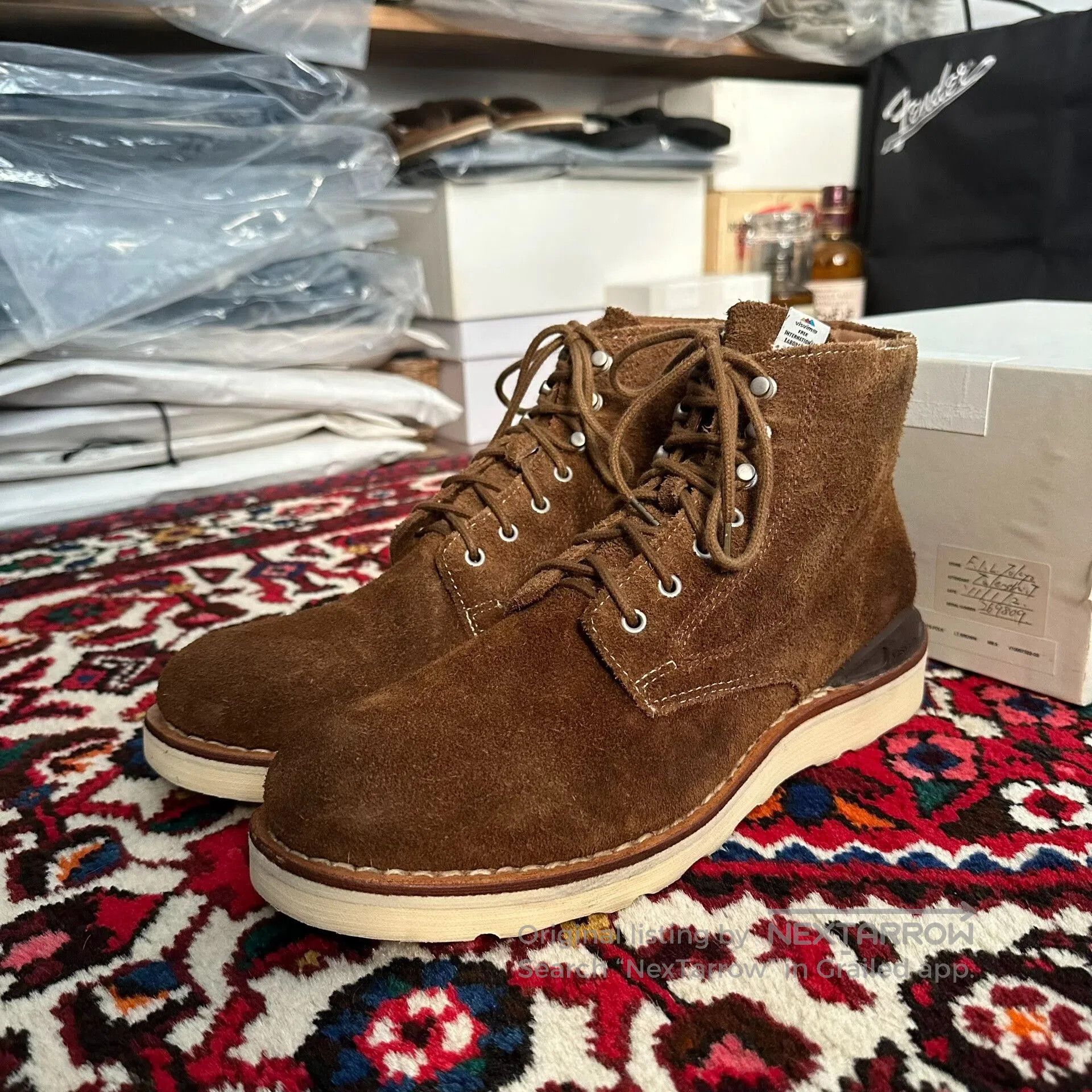 Visvim visvim Virgil Boots in Brown Suede. Size US 9.5 / EU 42-43 - 1 Thumbnail