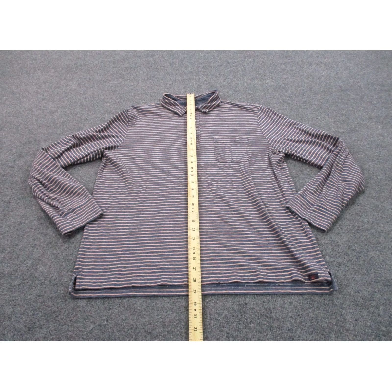 Faherty Faherty Polo Shirt Mens L Striped Golf Lightweight Work Outdoors Casual Business Size US L / EU 52-54 / 3 - 3 Thumbnail