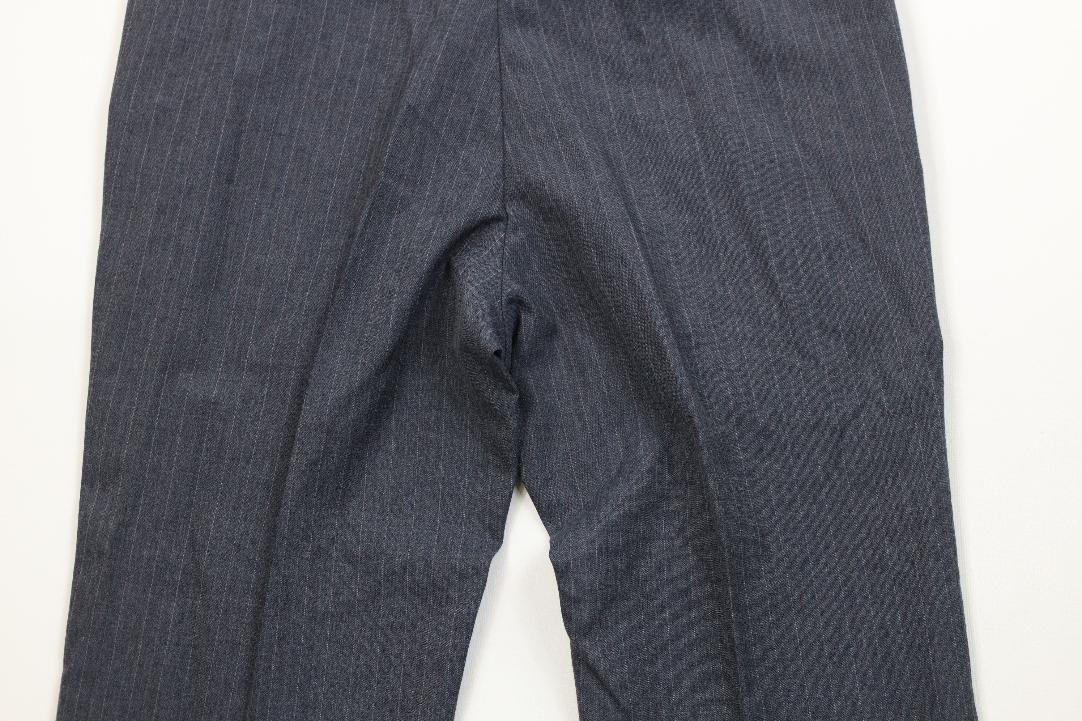 Vintage Vintage 70s Streetwear Pinstriped Wide Leg Chino Pants USA Size US 34 / EU 50 - 11 Thumbnail