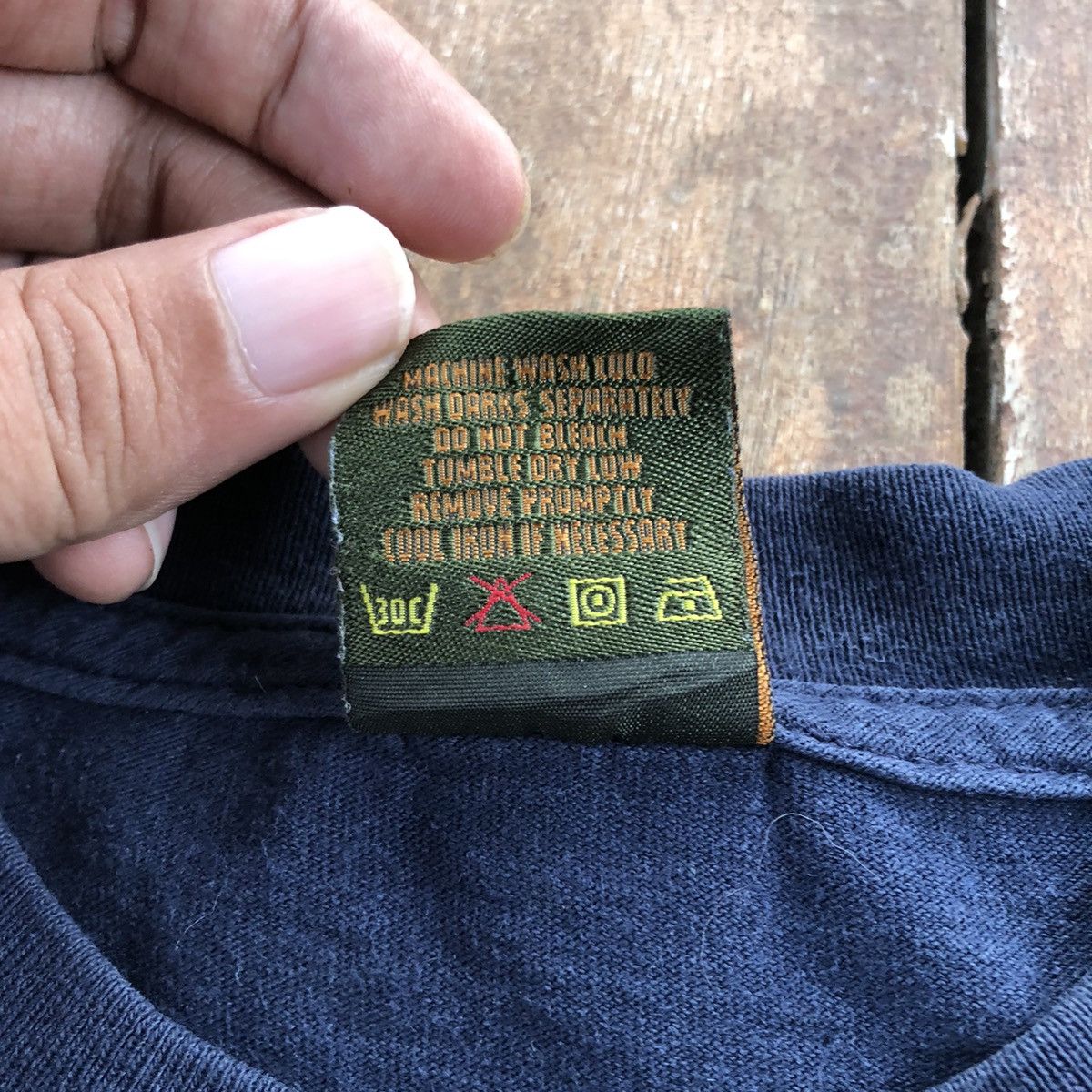 Timberland Vintage Thrashed Faded 90s Timberland Rare Shirt Size US M / EU 48-50 / 2 - 6 Thumbnail