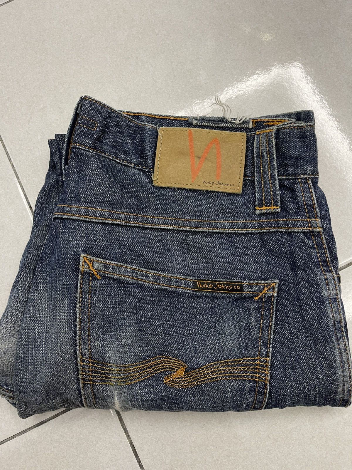 Nudie Jeans Nudie Jeans Distressed Size US 32 / EU 48 - 19 Thumbnail