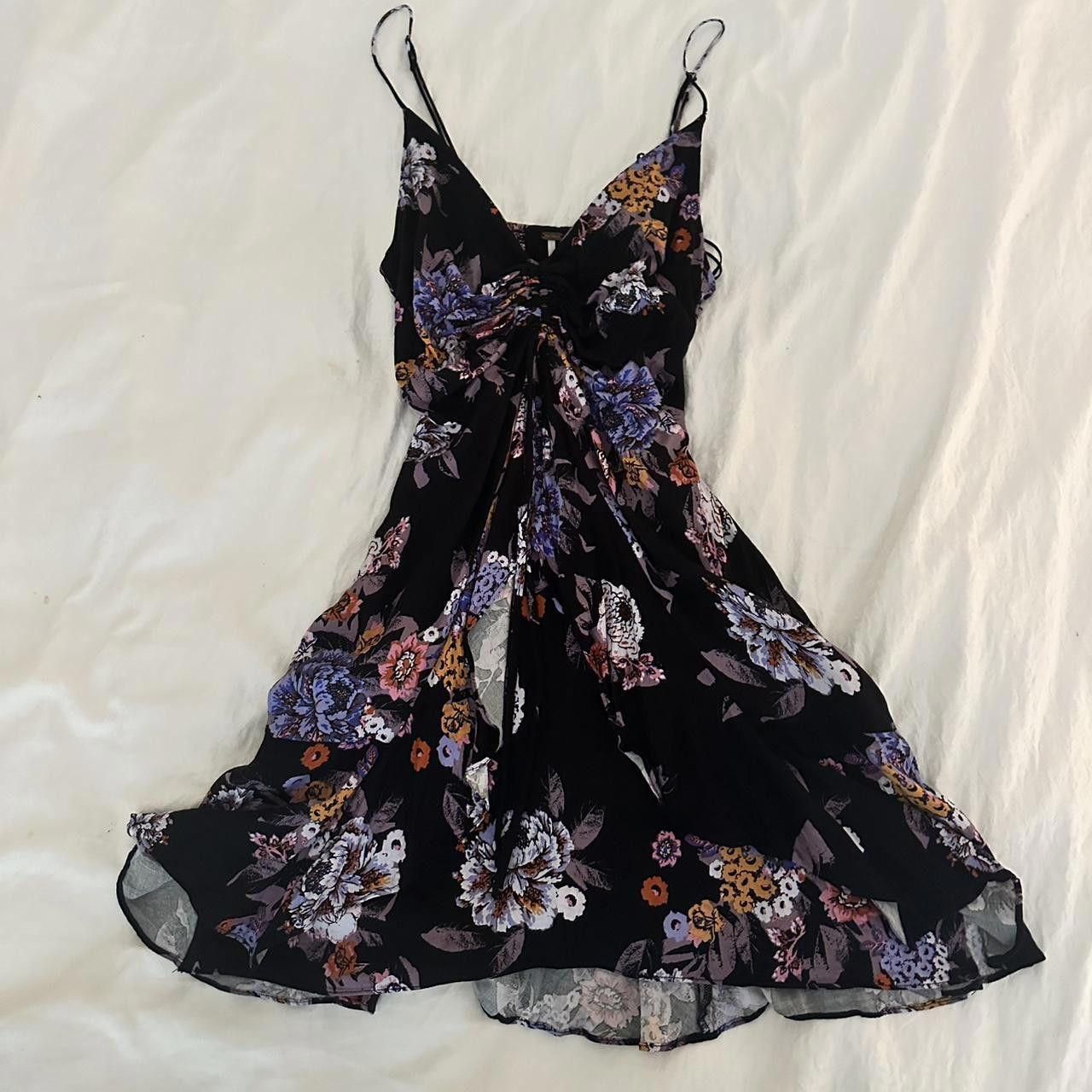 Free People Free People Women's Black and Multi Dress Size XS / US 0-2 / IT 36-38 - 1 Thumbnail