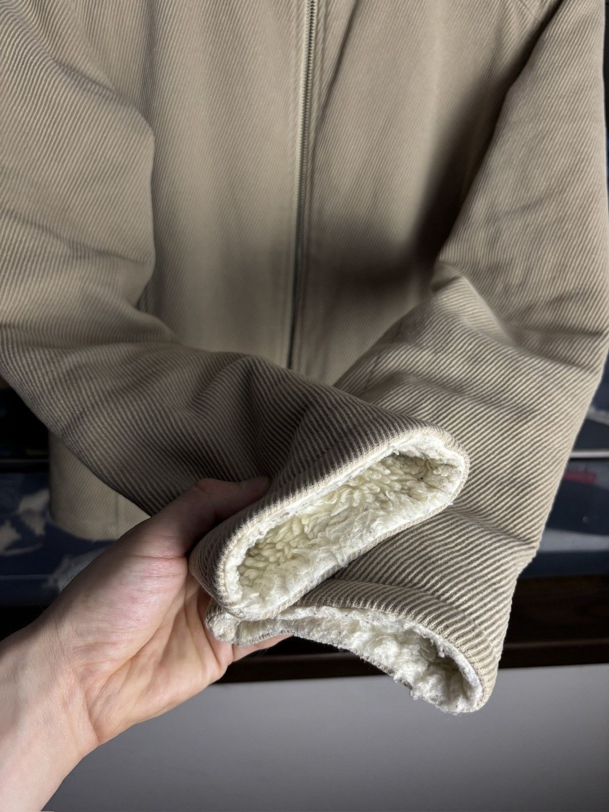 Dolce & Gabbana Vintage Dolce & Gabbana Corduroy Sherpa Fleece Jacket Size US S / EU 44-46 / 1 - 5 Thumbnail
