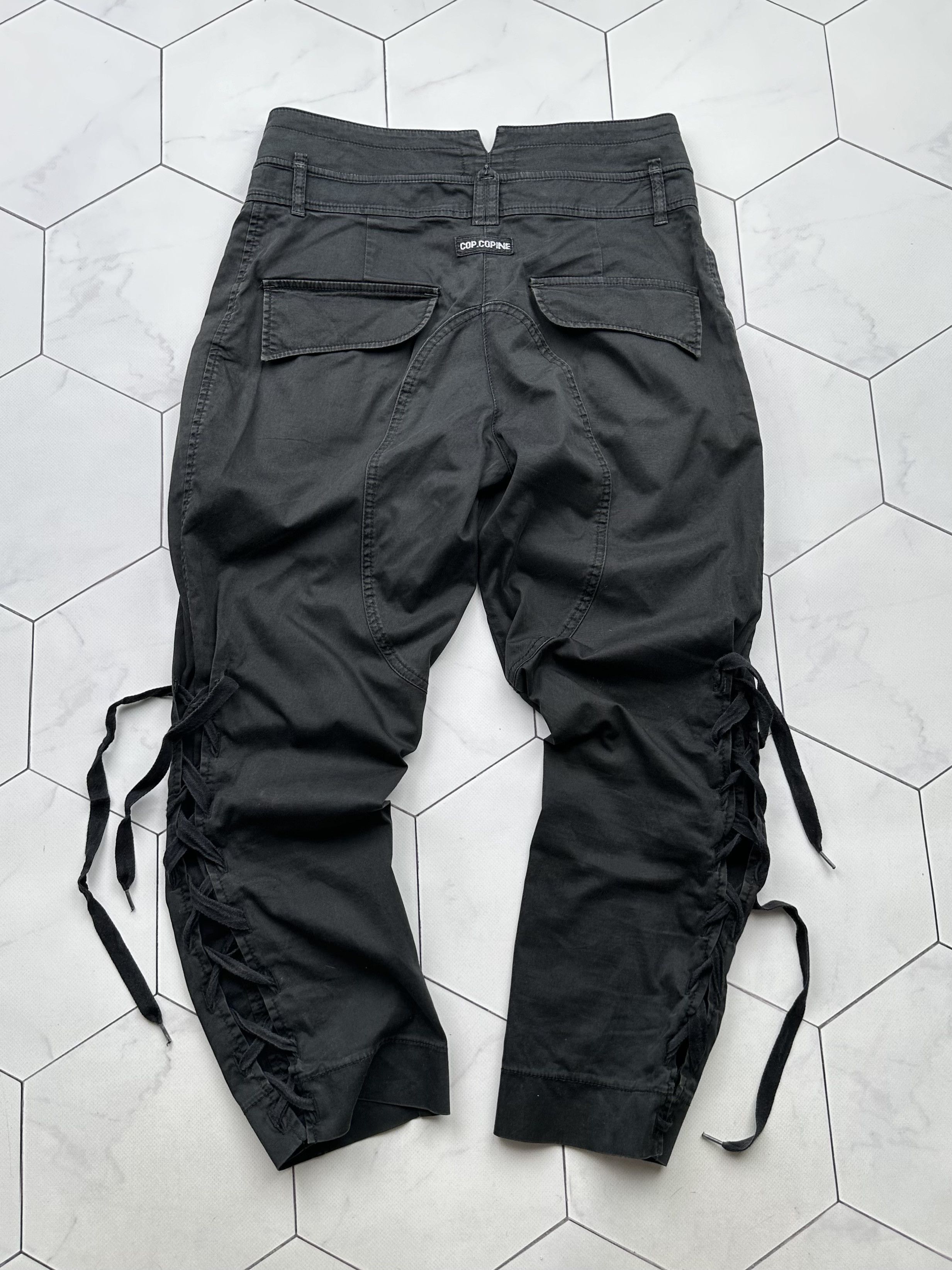 Cop Copine Cop Copine Vintage Bondage Cropped Pants (B89) Size 30" / US 8 / IT 44 - 12 Thumbnail