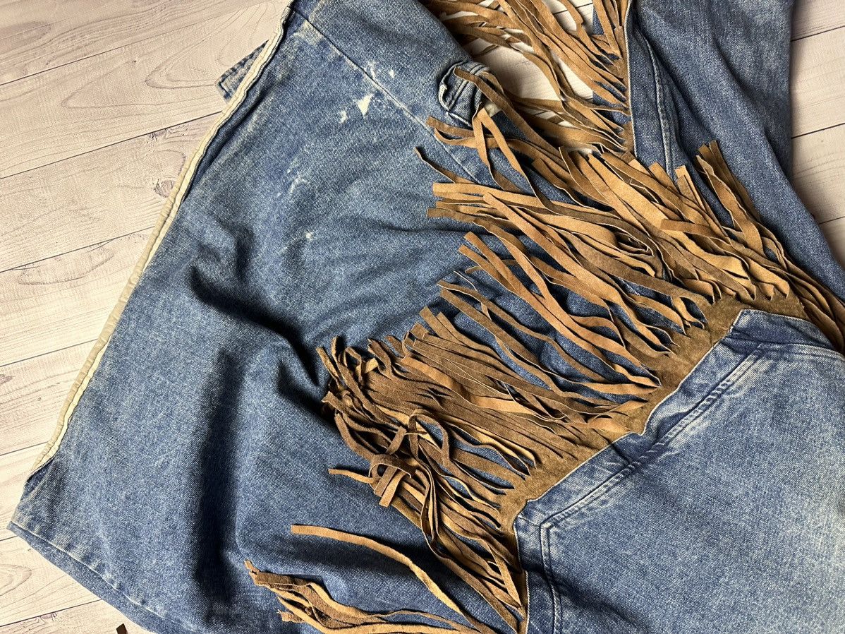 Other Vintage Denim Cowboy jacket size M distressed jeans rare Size US M / EU 48-50 / 2 - 10 Thumbnail