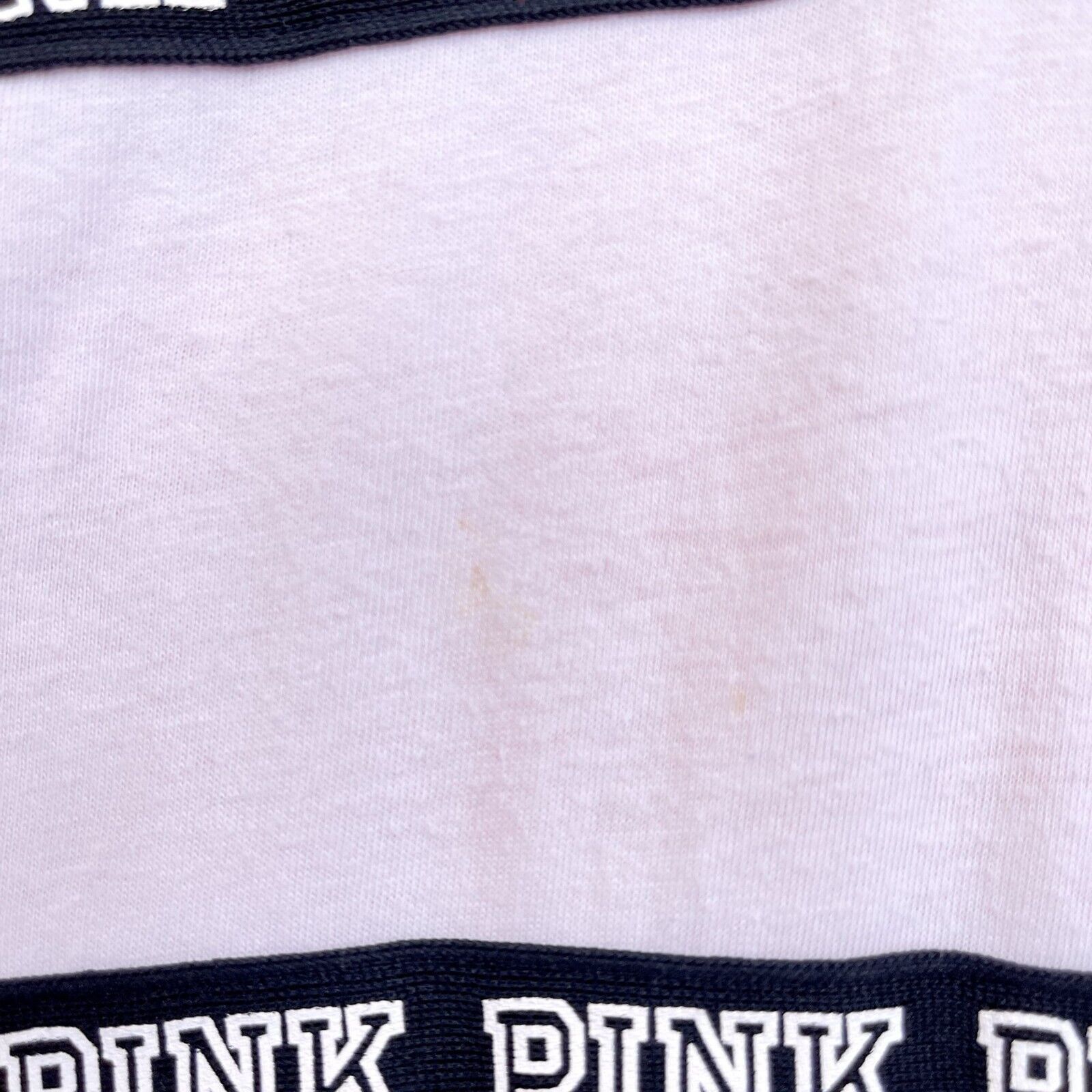 Victoria's Secret PINK Victorias Secret Spell Out Rugby Shirt Red Blue White Size XS / US 0-2 / IT 36-38 - 3 Thumbnail
