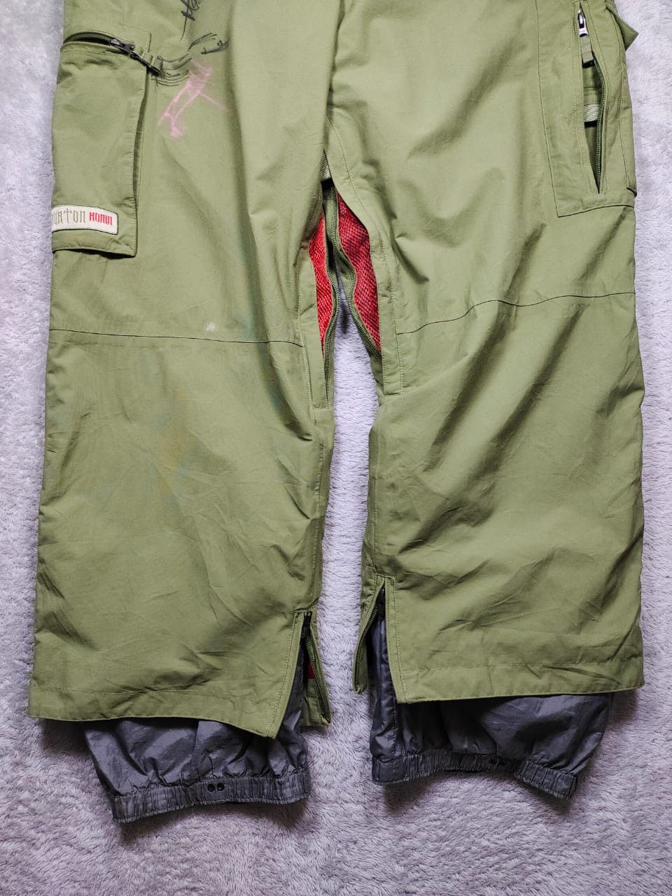 Burton BURTON RONIN MULTI POCKETS SNOWBOARD WINTER PANTS Size US 34 / EU 50 - 8 Thumbnail