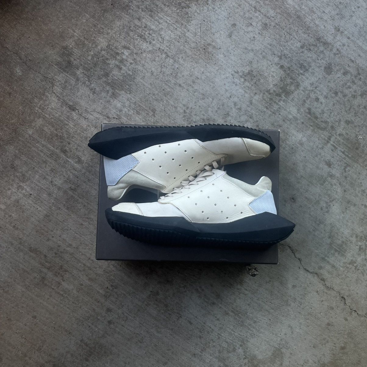 Adidas × Rick Owens Rick Owens Adidas FW14 Tech Runners Size US 7.5 / EU 40-41 - 7 Thumbnail