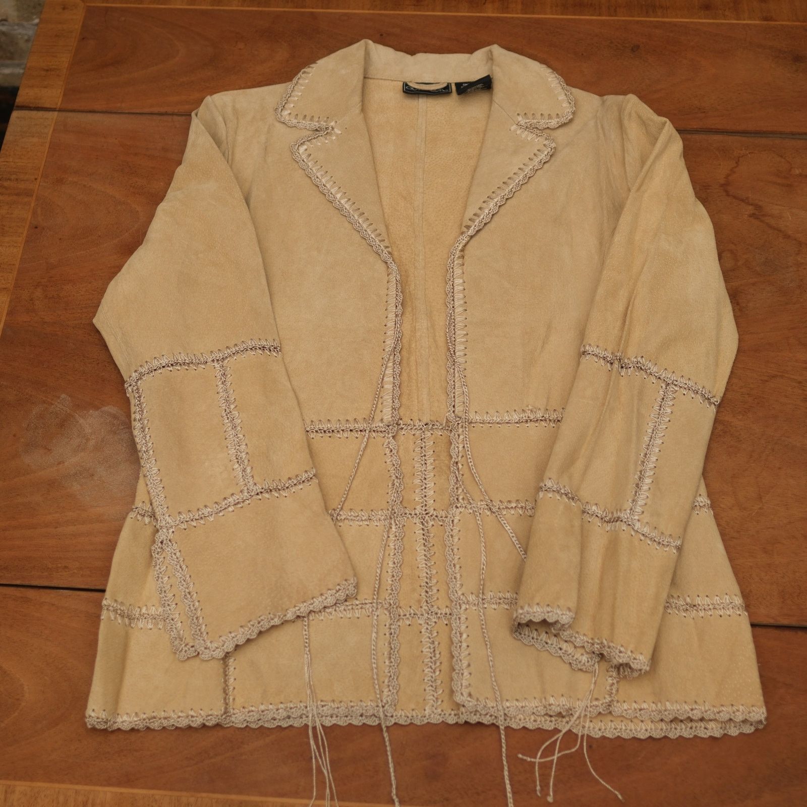 Other VTG Outbrook - Womens Leather Panel Jacket - Size Small Size S / US 4 / IT 40 - 7 Thumbnail