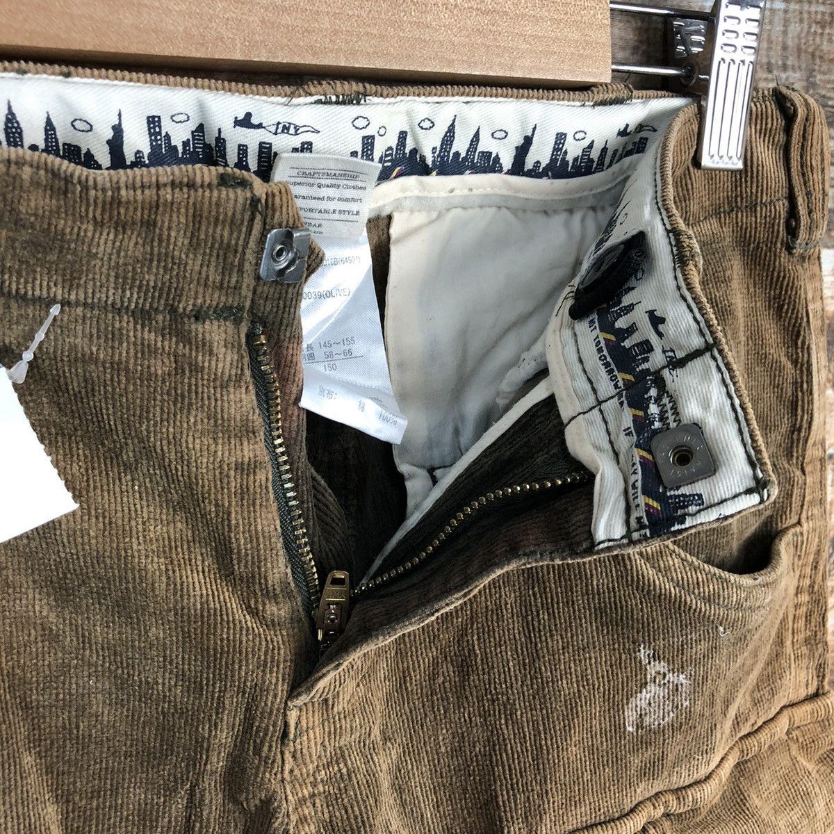Japanese Brand DLL Back Number Brown Cargo Multipocket Pants #C223 Size 25" / US 0 / IT 36 - 12 Thumbnail