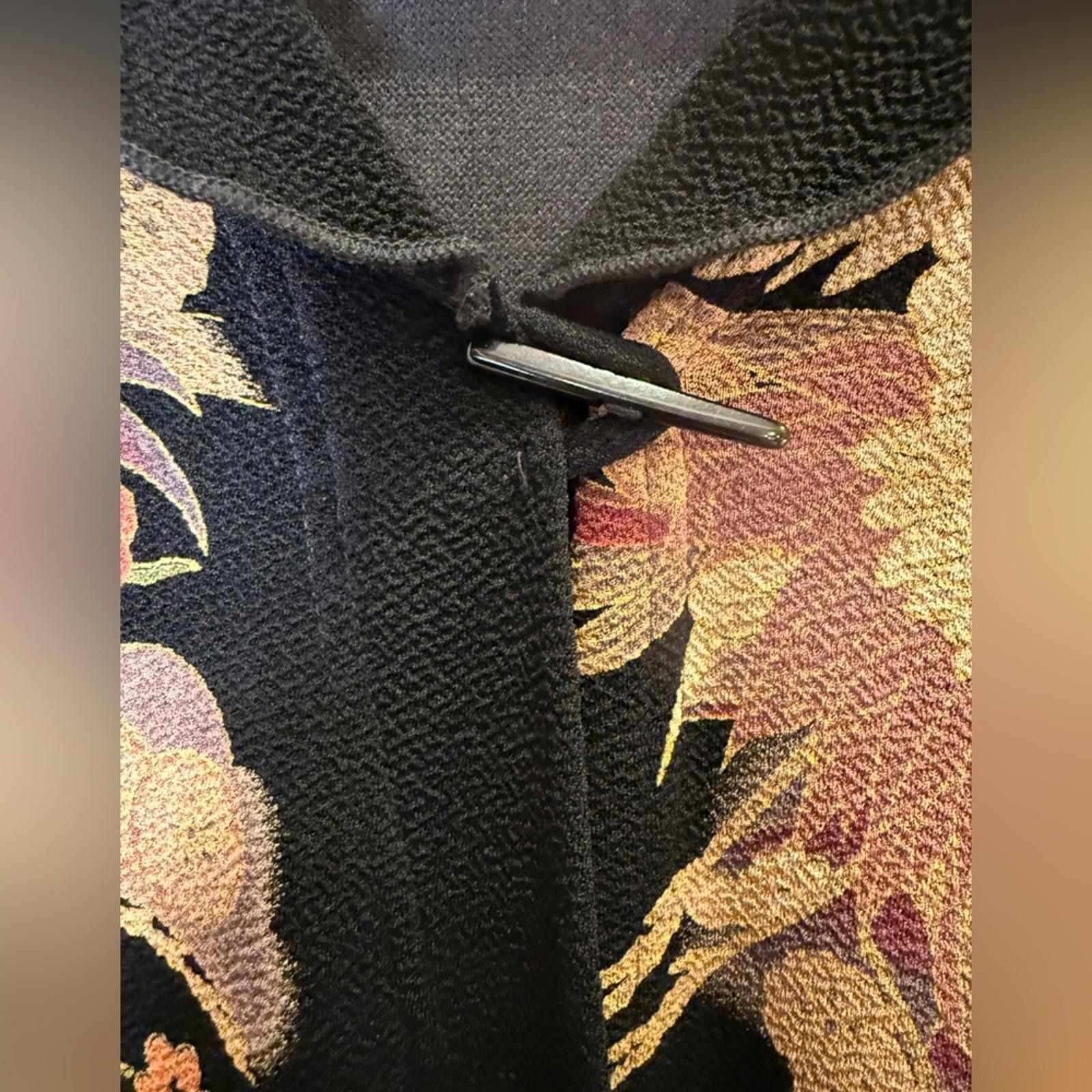 Other Moonlight Vintage Kimono Style Jacket with Crane Motif Sz S Size S / US 4 / IT 40 - 5 Thumbnail