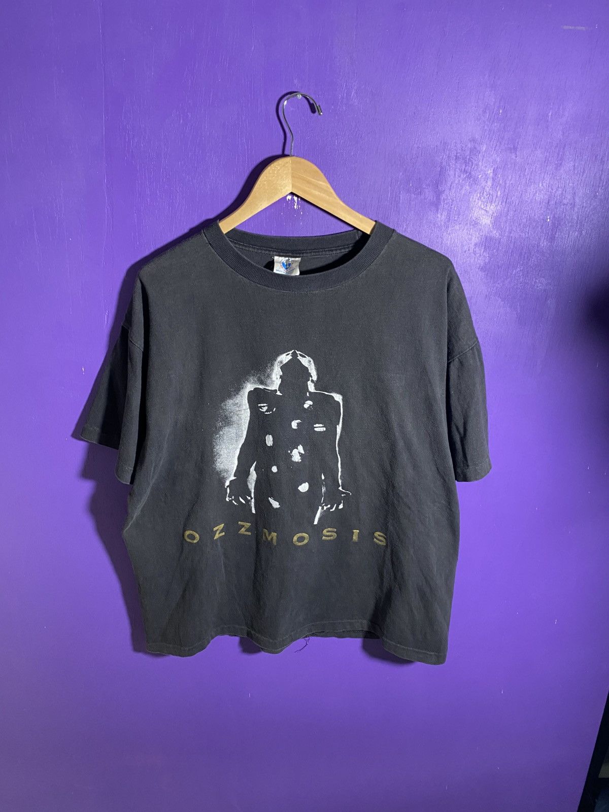 Band Tees Vintage 90s Ozzy Osbourne Ozzmosis tour tee Size US XL / EU 56 / 4 - 1 Thumbnail