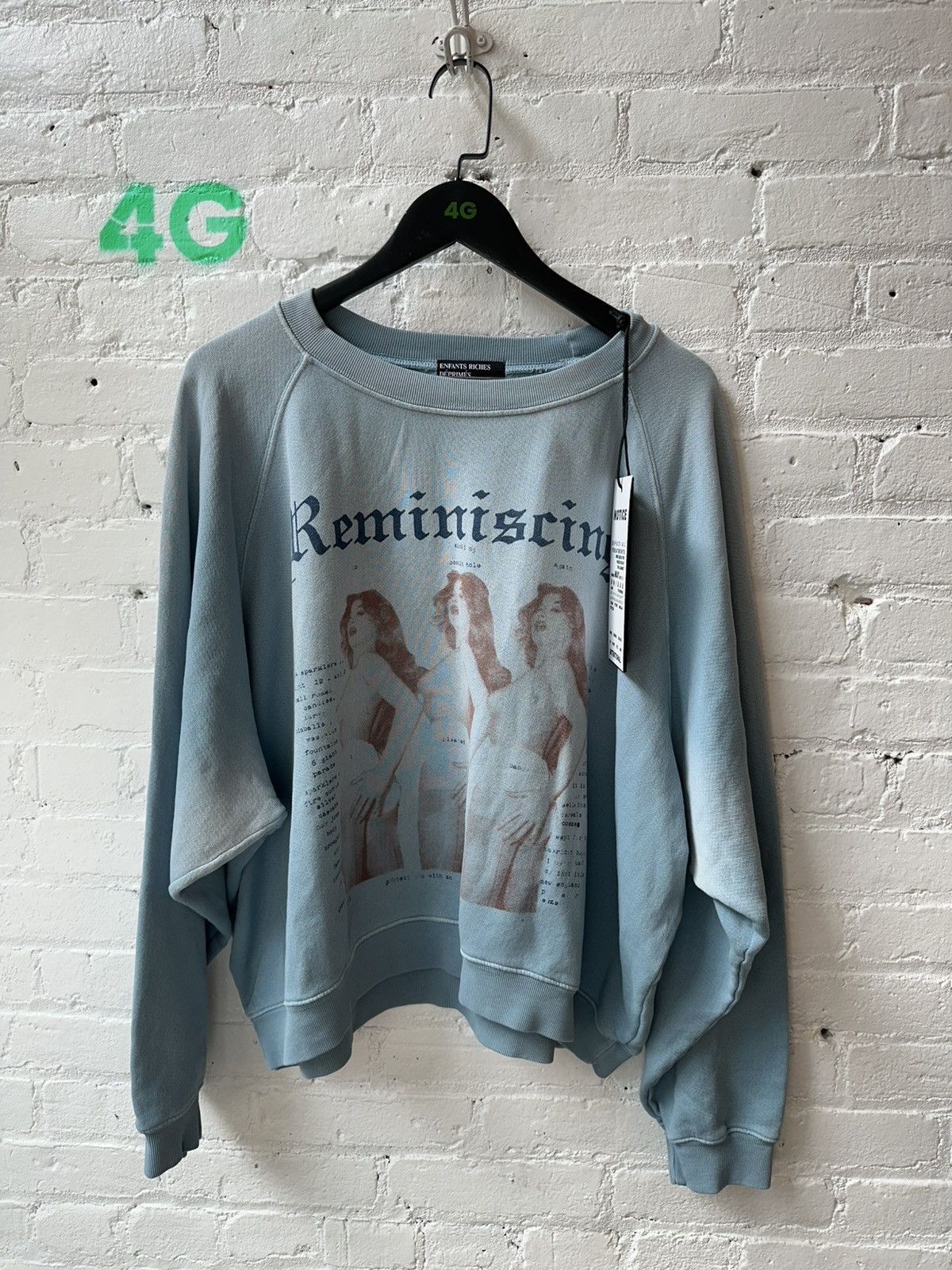 Enfants Riches Deprimes ENFANTS RICHES DEPRIMES REMINISING CREWNECK Size US L / EU 52-54 / 3 - 1 Thumbnail
