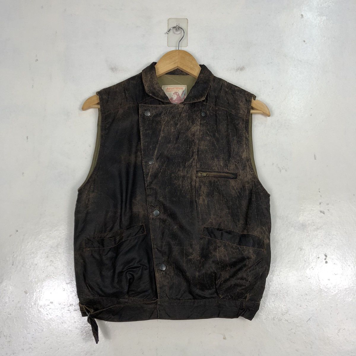 Aviator Nation × Vintage ❤️‍🔥SEND OFFER ❤️‍🔥Vintage 80s Aviateur Military Vests Jacket Size US S / EU 44-46 / 1 - 1 Thumbnail
