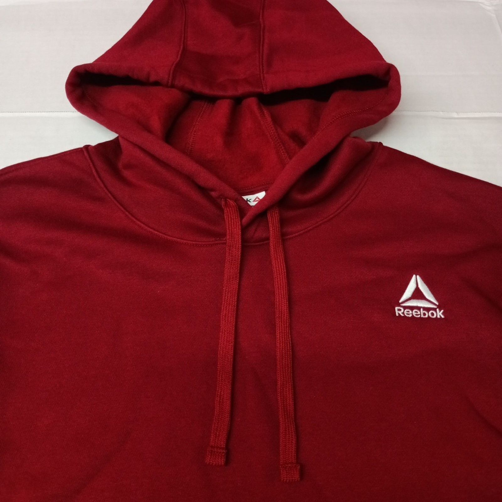 Reebok Reebok Delta Logo Hoodie Men's Size 3XL Red Kangaroo Pocket Size US XXL / EU 58 / 5 - 4 Thumbnail