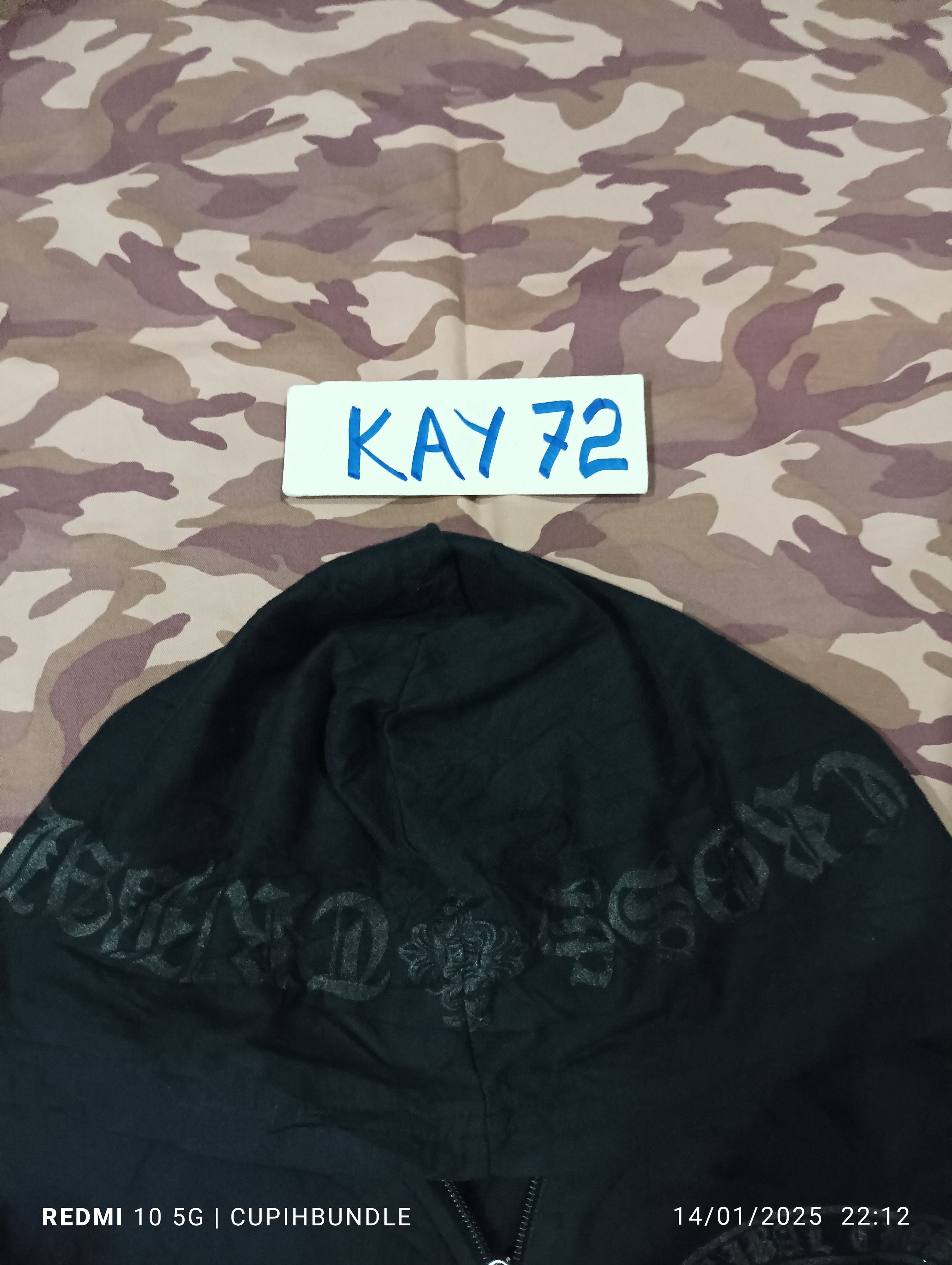 Designer × Japanese Brand DEFECTIVE STRUCT TRIBAL CROSS ZIPPER HOODIE Size US XXL / EU 58 / 5 - 16 Thumbnail