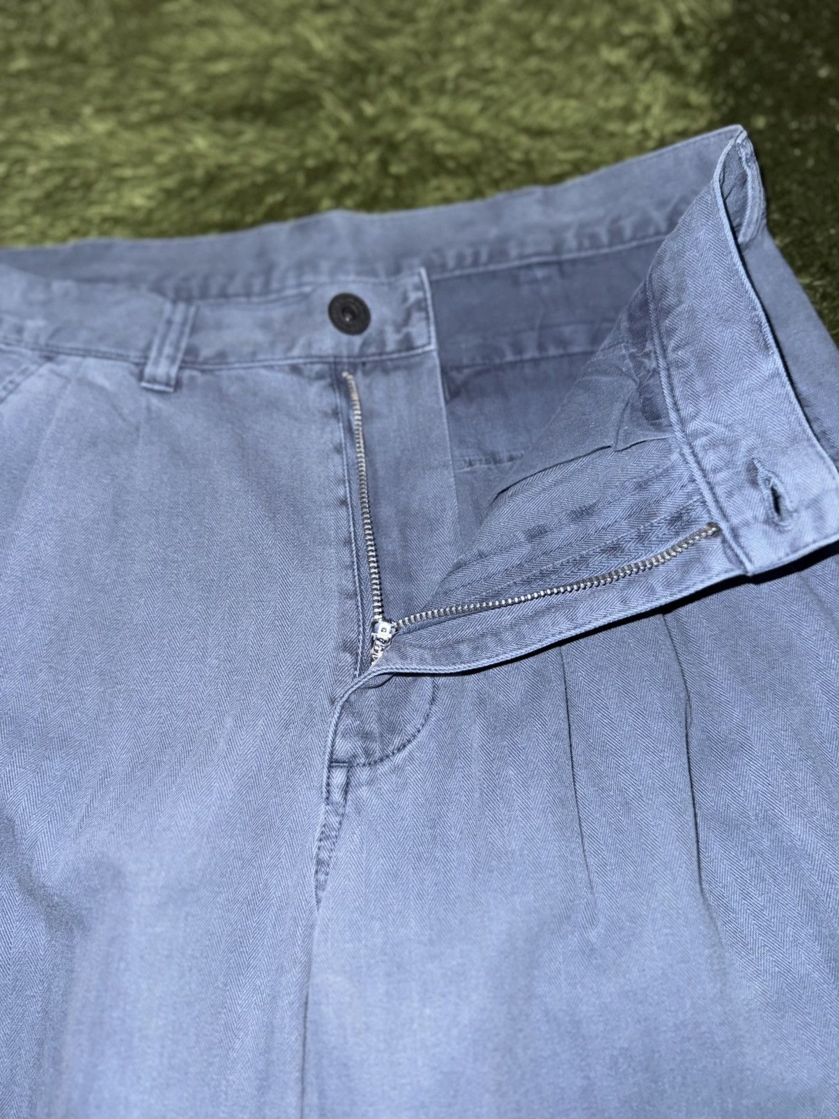 Brain Dead [S] BRAIN DEAD Pigment Dyed Herringbone Pants Size US 32 / EU 48 - 3 Thumbnail