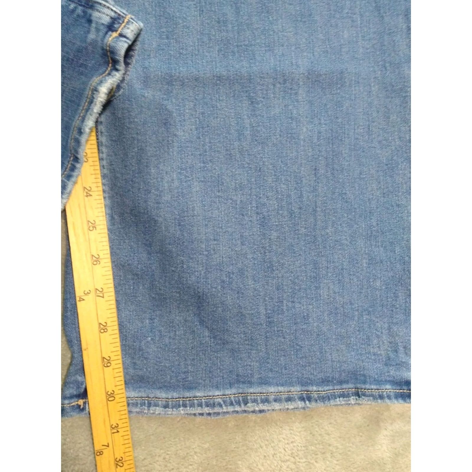 American Eagle Outfitters American Eagle Jeans Womens 12 Long Blue Denim Baggy Wide Leg Super High Rise 90s Size 34" / US 12 / IT 48 - 5 Thumbnail