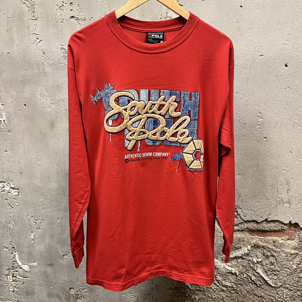 Southpole × Vintage South Pole Vintage Y2K Streetwear Oversized T-Shirt M Size US M / EU 48-50 / 2 - 1 Thumbnail