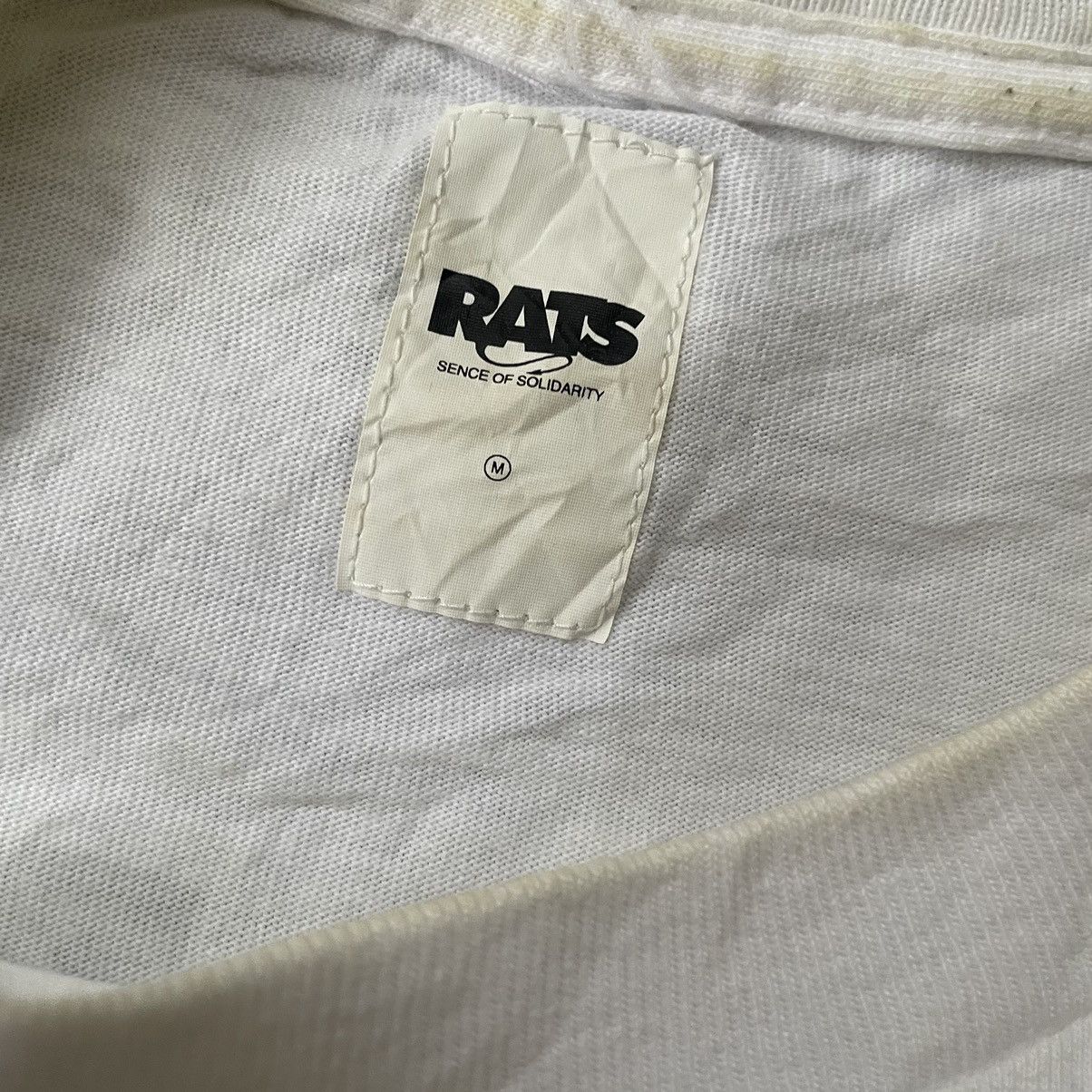 RATS JAPAN Rats sence of solidarity t-shirt Size US M / EU 48-50 / 2 - 4 Thumbnail