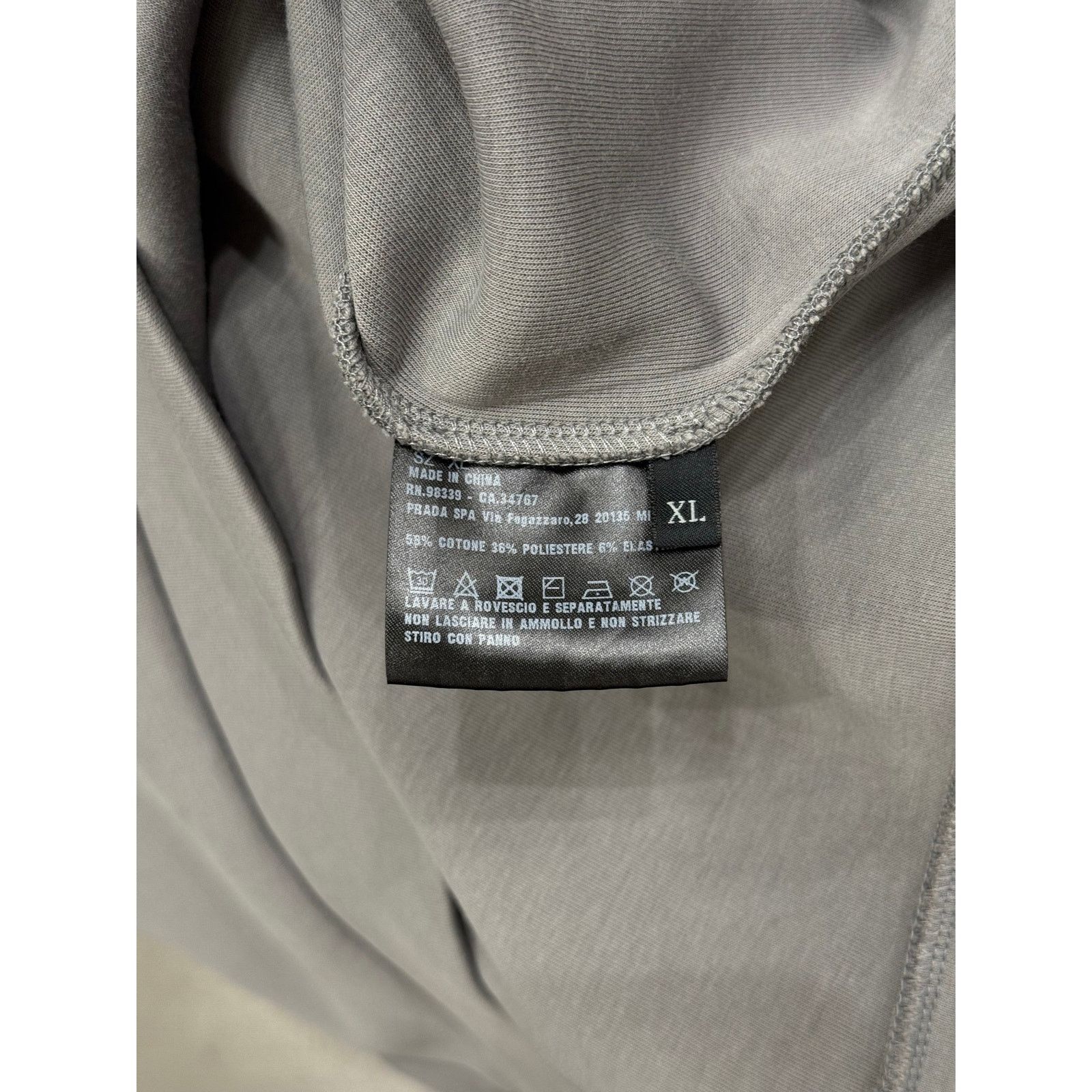 Prada 2020s Prada Luna Rossa technical crewneck Size US XL / EU 56 / 4 - 6 Thumbnail