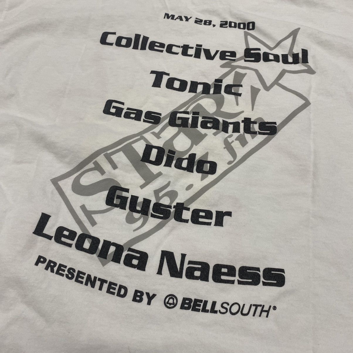 Band Tees × Japanese Brand × Vintage Vtg Y2K Star Fest Music Fest Band Tee Dido Collective Soul Size US XL / EU 56 / 4 - 8 Thumbnail
