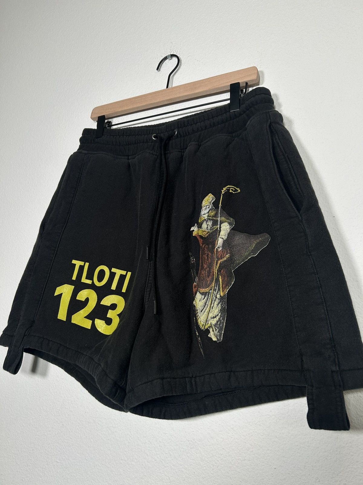 RRR-123 Revington Roi Rebis RRR-123 Tloti Pope Printed Shorts Size US 30 / EU 46 - 2 Thumbnail