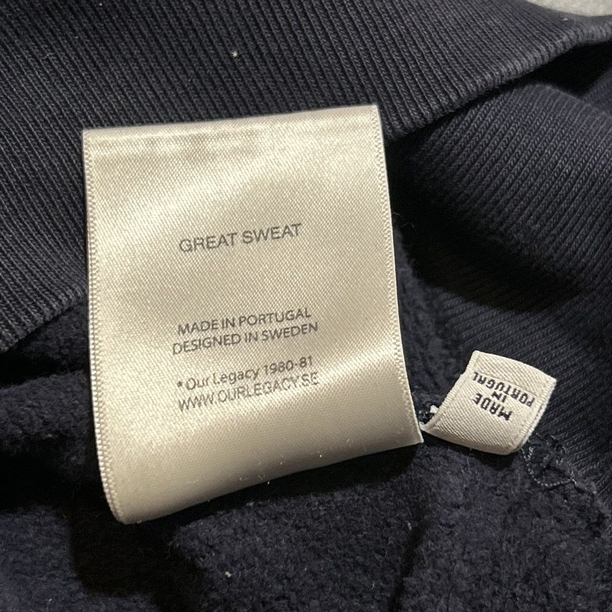 Our Legacy Our Legacy Crewneck Sweatshirt Navy Size US M / EU 48-50 / 2 - 5 Thumbnail