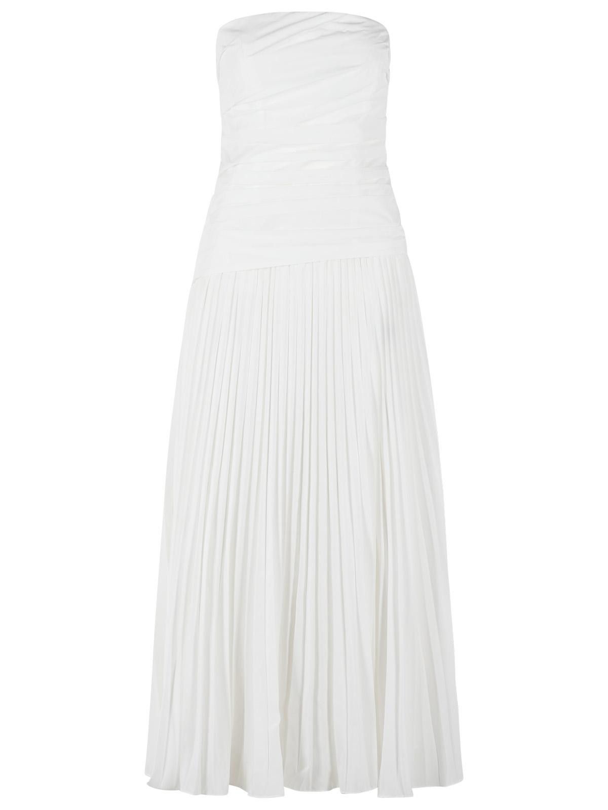 SIMKHAI 'Arie' White Polyester Dress