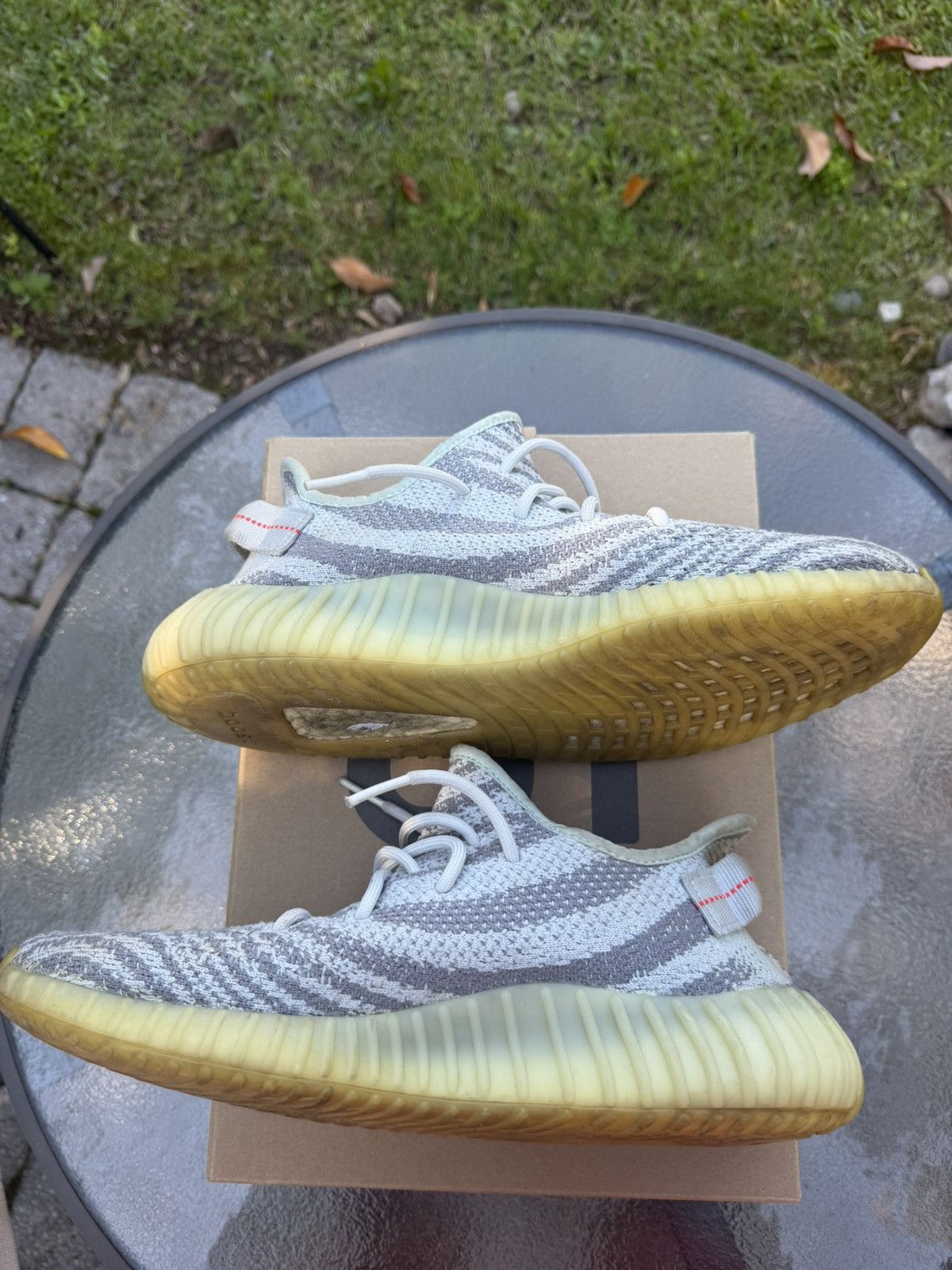 Adidas Adidas Yeezy Boost 350 V2 Blue Tint 2017 Size US 10.5 / EU 43-44 - 3 Thumbnail