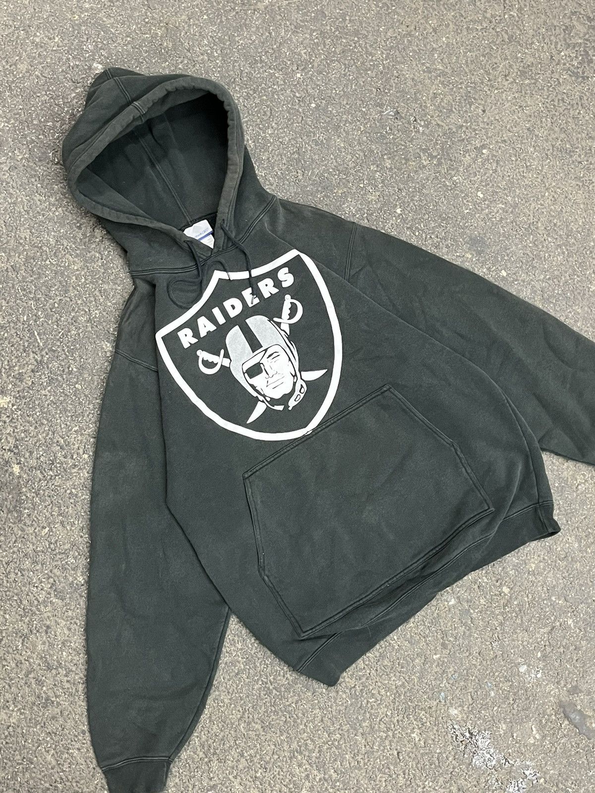 Vintage Los Angeles Raiders vintage hoodie streetwear boxy hype rare Size US S / EU 44-46 / 1 - 2 Thumbnail