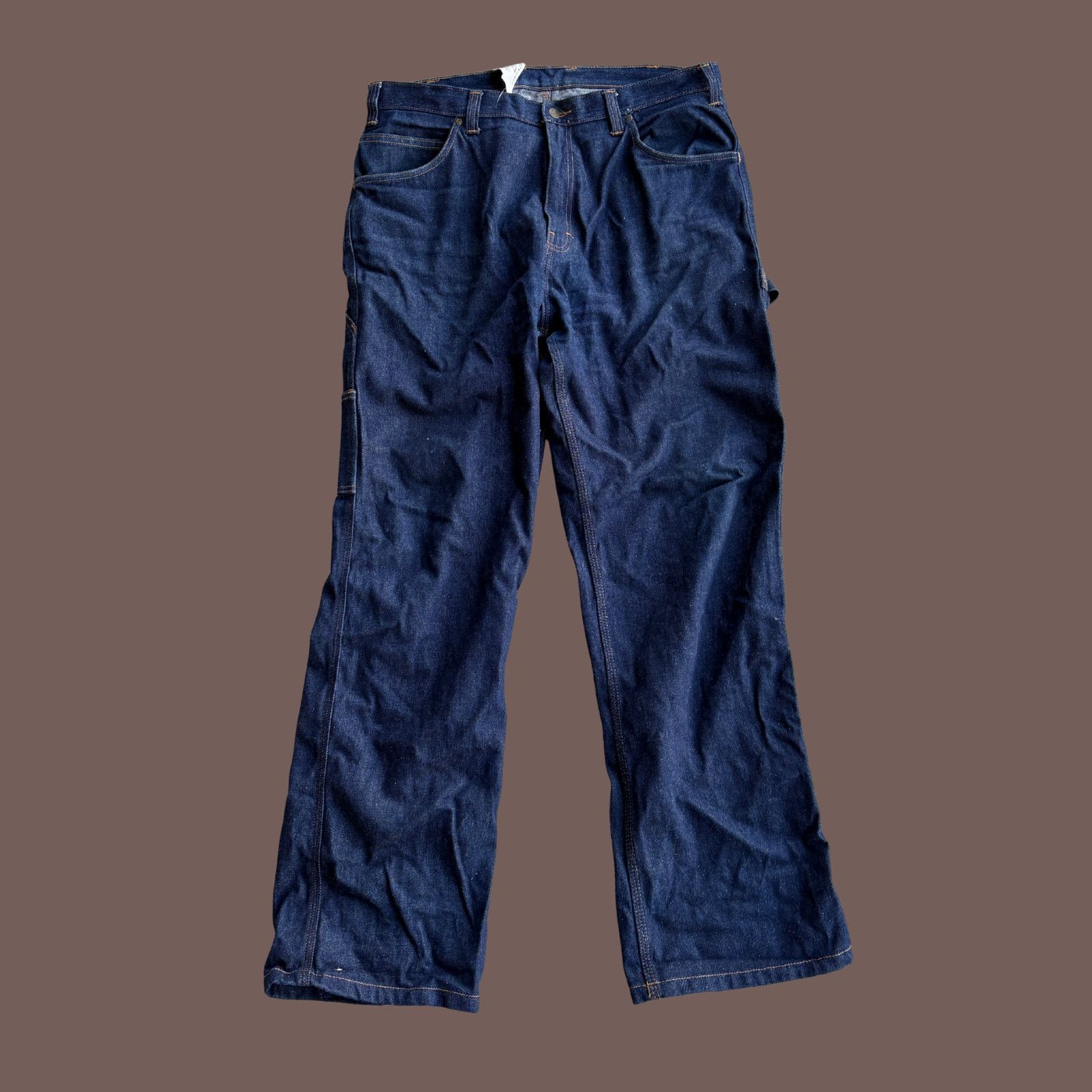 Ben Davis VTG Carpenter Jeans | Ben Davis Dark Denim | Workwear Size US 39 - 1 Thumbnail