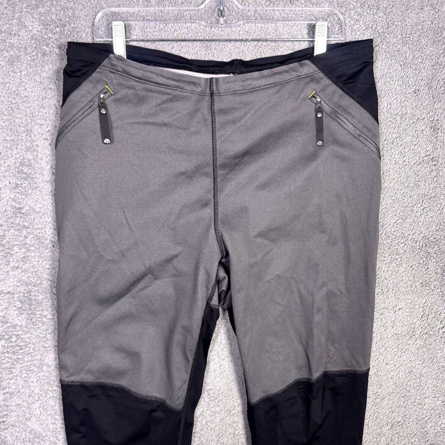 Mountain Hardwear Mountain Hardwear Pants Mens L Black Windstopper Baselayer Reflective Ankle Zip Size US 33 - 3 Thumbnail