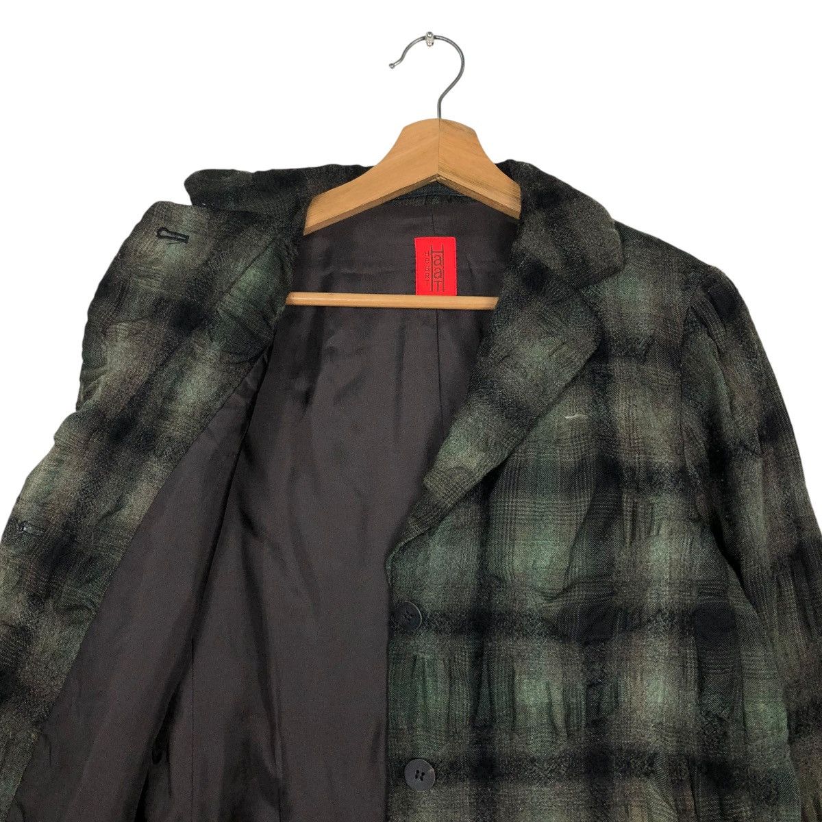 Issey Miyake VINTAGE HYBRID JACKET ISSEY MIYAKE HEART HAAT TARTAN DESIGN Size US M / EU 48-50 / 2 - 14 Thumbnail