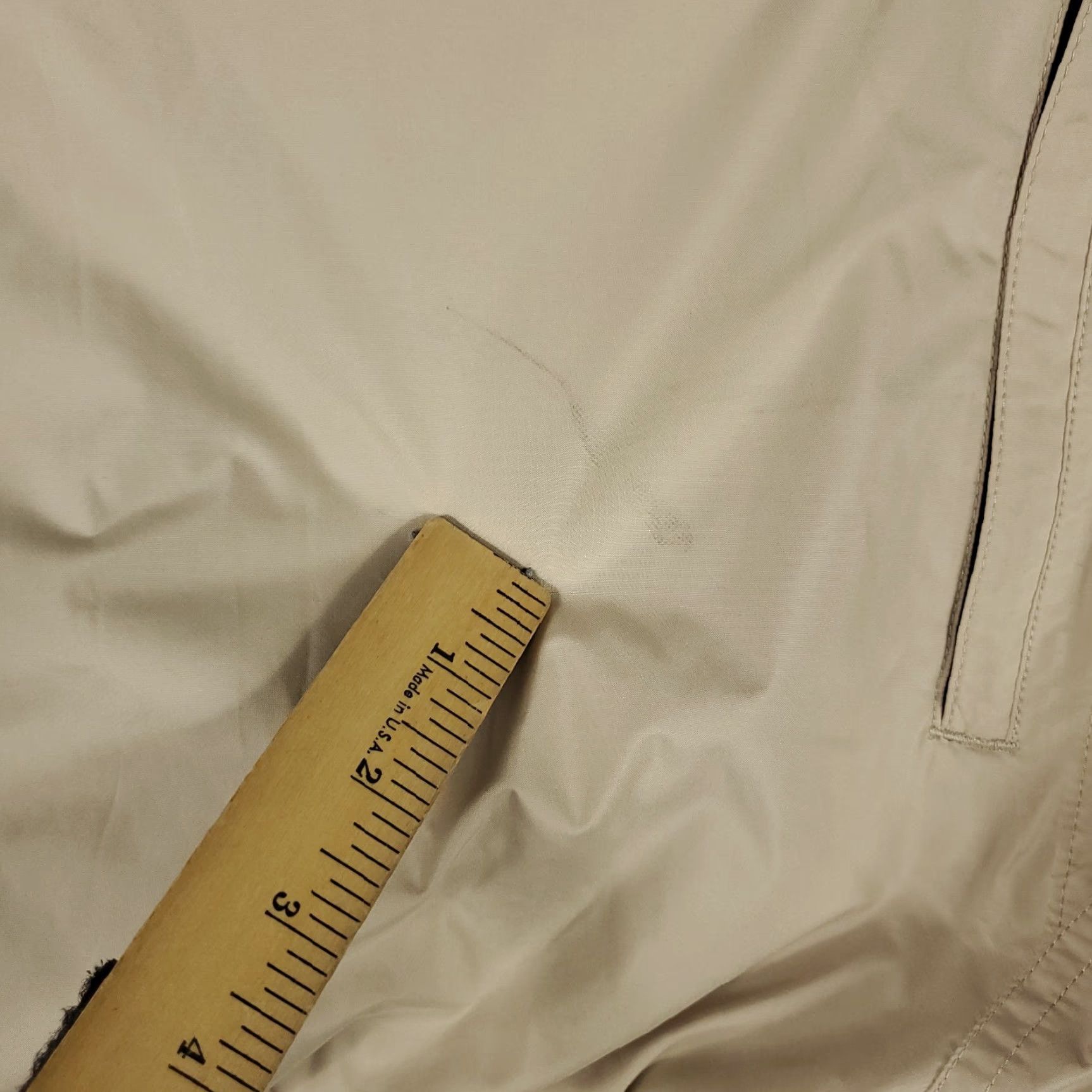 Footjoy FootJoy Jacket Mens M Beige 1/4 Zip Windbreaker Pullover Pockets Short N/A Size US M / EU 48-50 / 2 - 3 Thumbnail