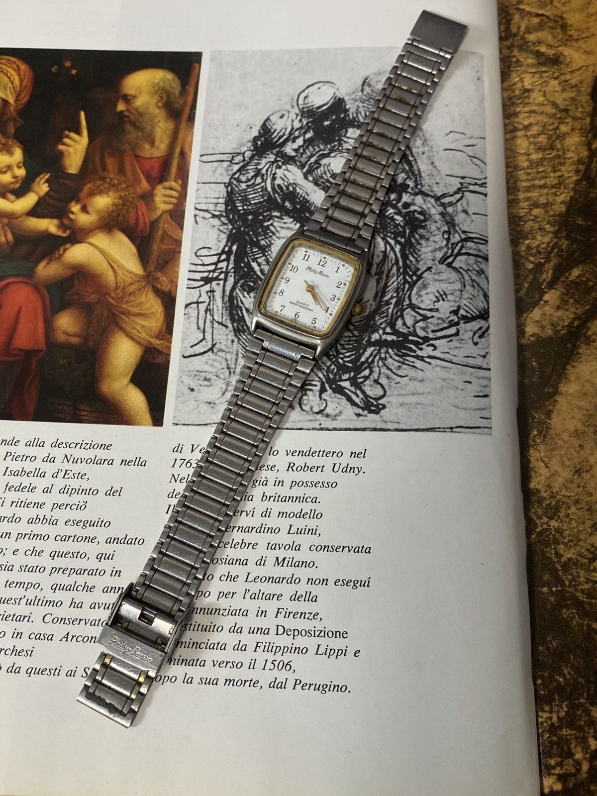 Japanese Brand Philip Persio Tank Watch Vintage Retro Rare Futuristic Size ONE SIZE - 1 Thumbnail