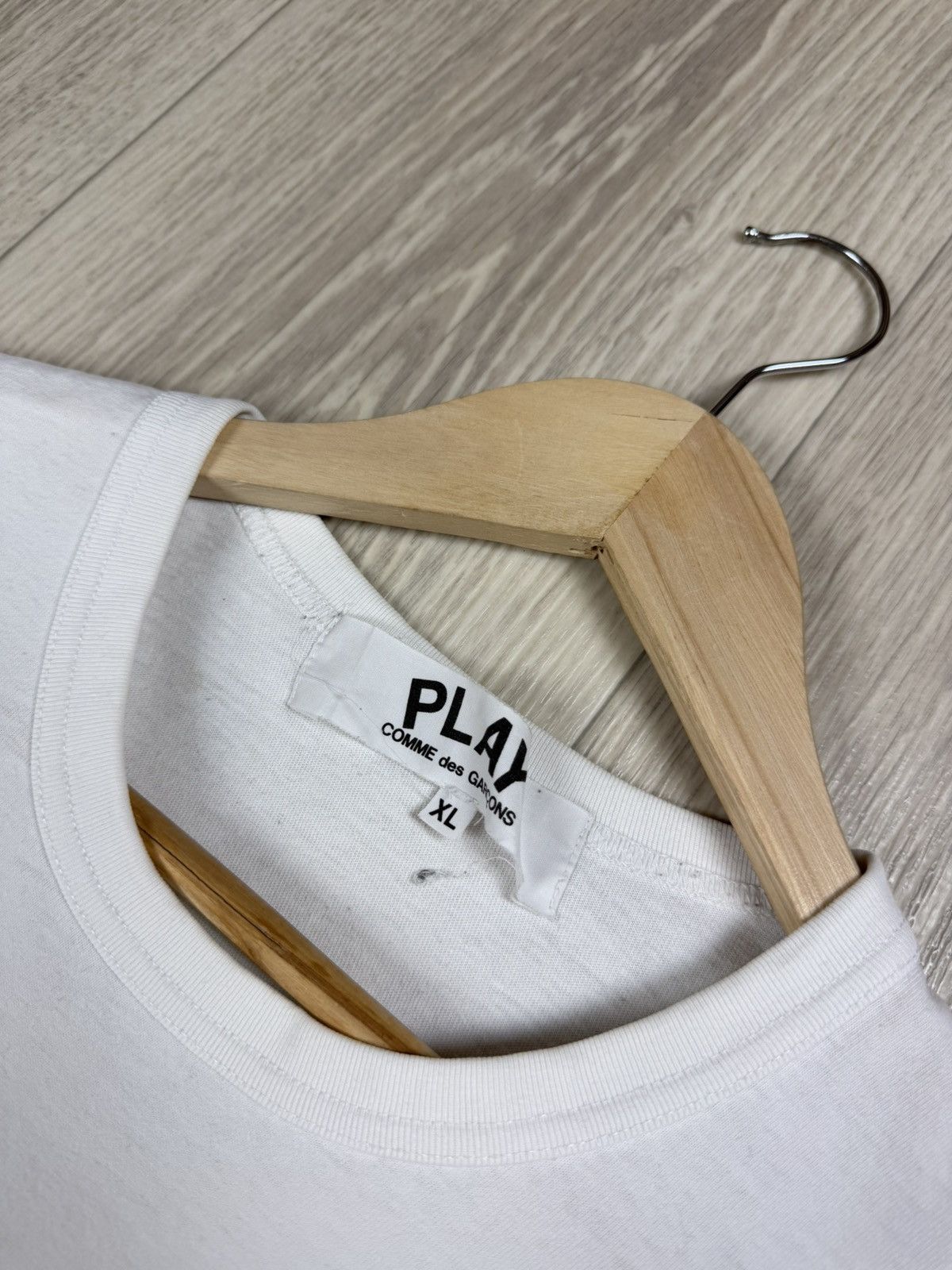 Comme des Garcons CDG Comme des Garcons PLAY t-shirt Size XL Size US XL / EU 56 / 4 - 5 Thumbnail