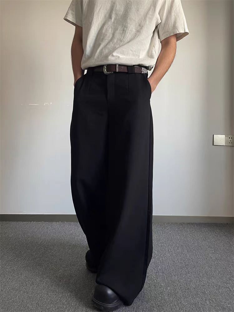 Japanese Brand × Vintage Retro Loose Wide Leg Casual Western Trousers Size US 34 / EU 50 - 3 Thumbnail