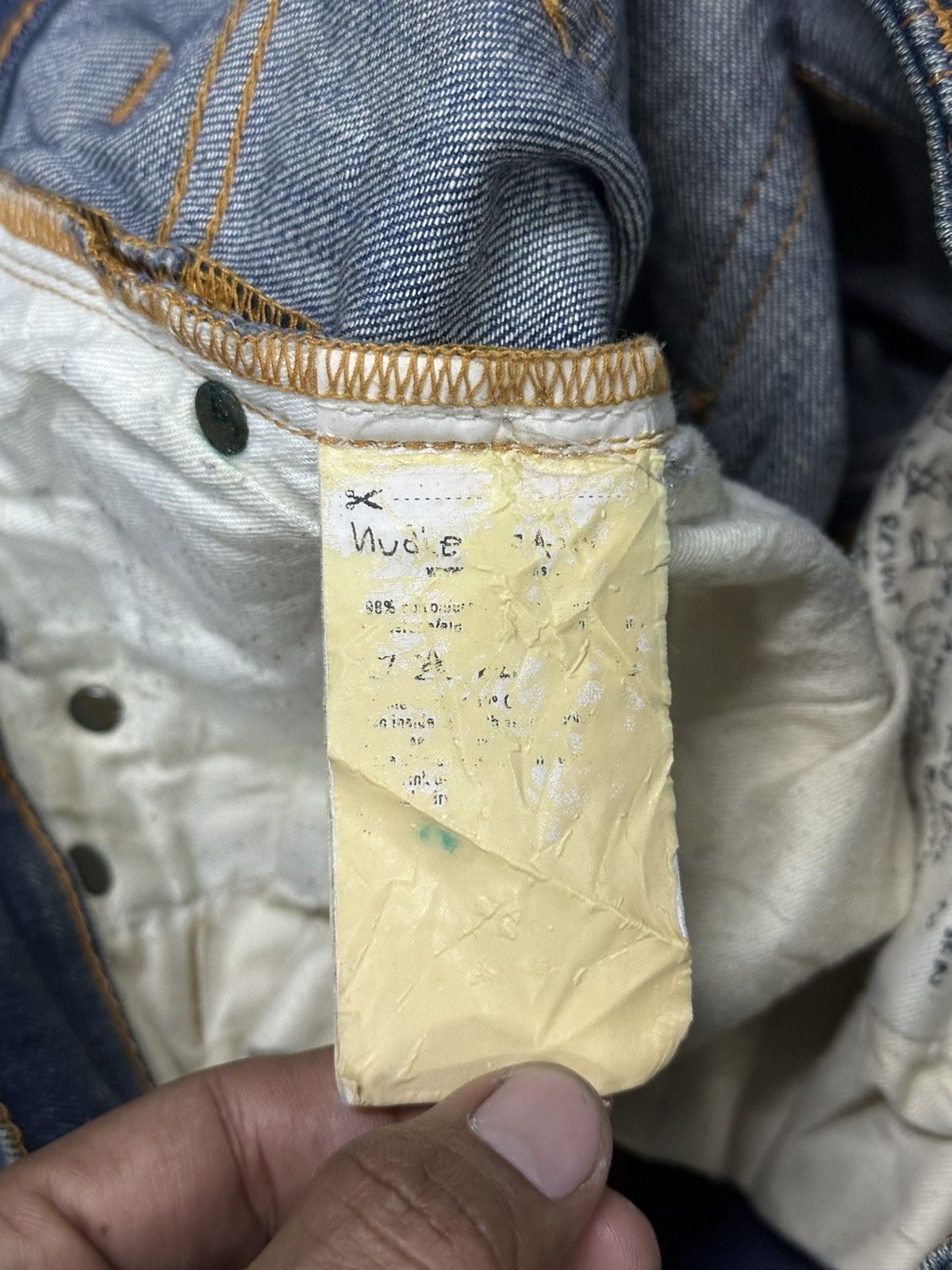 Kapital Distress Nudie Skinny Jeans . Size US 30 / EU 46 - 14 Thumbnail