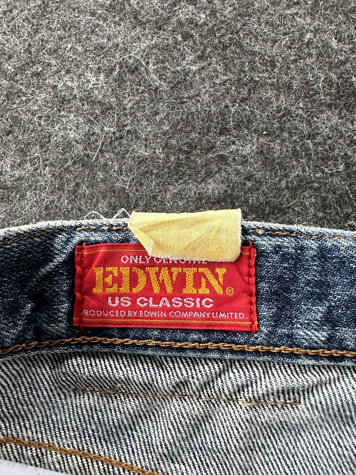 Edwin Edwin Us Classic Scovill Button Washed Vintage Denim D508 Size US 32 / EU 48 - 16 Thumbnail
