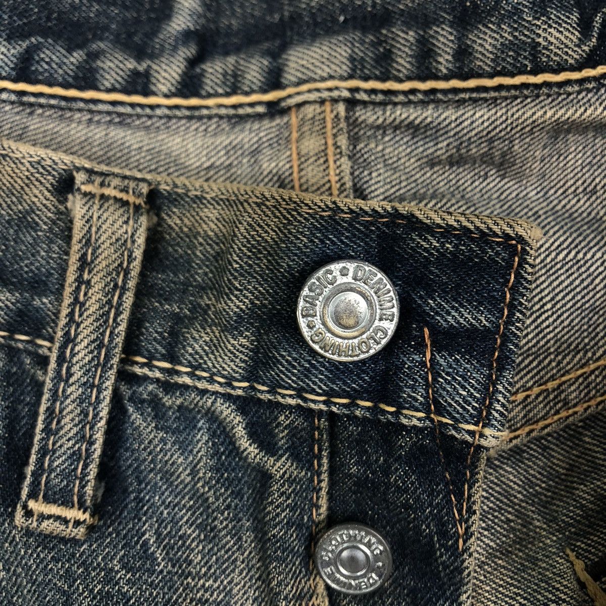 Japanese Brand 🔥Rare Palo Kain Short Denim Jeans Denime Lot 652 Size US 30 / EU 46 - 14 Thumbnail