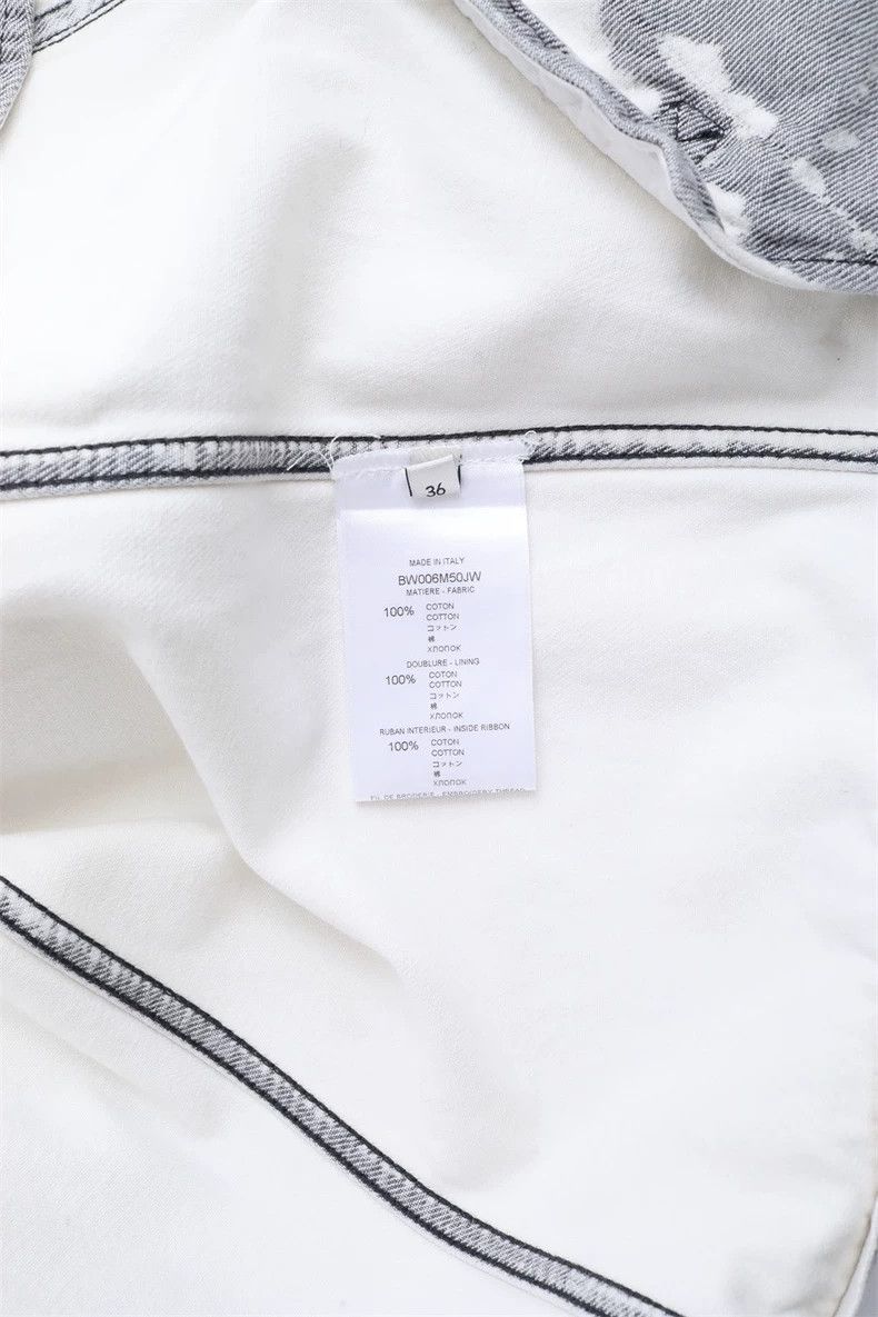Givenchy Givenchy Brand New Unused Authentic White and Grey Patchwo Size US M / EU 48-50 / 2 - 8 Thumbnail