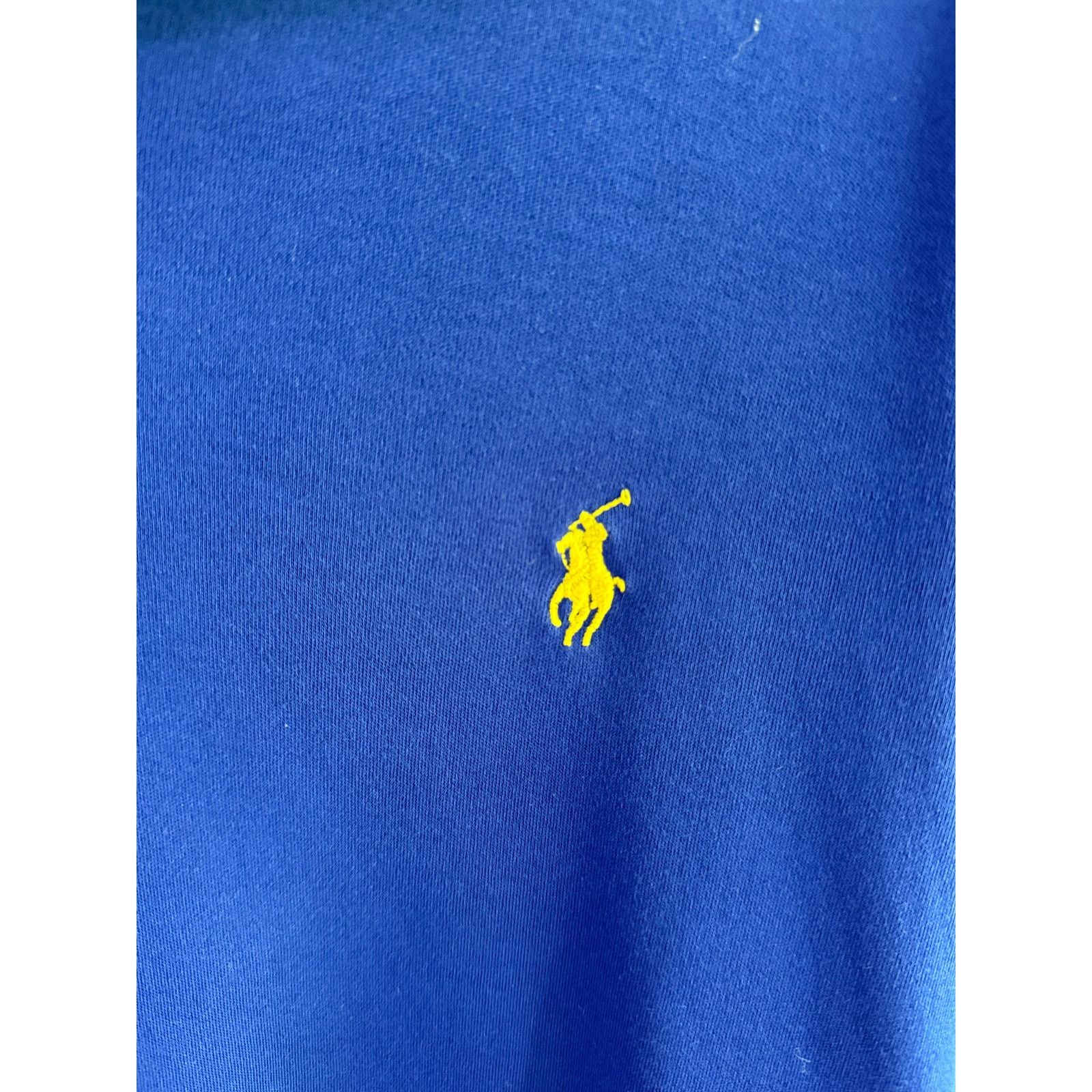 Polo Ralph Lauren Polo Ralph Lauren Polo Blue Shirt Men's Gold Pony -Med - EUC Size US M / EU 48-50 / 2 - 3 Thumbnail