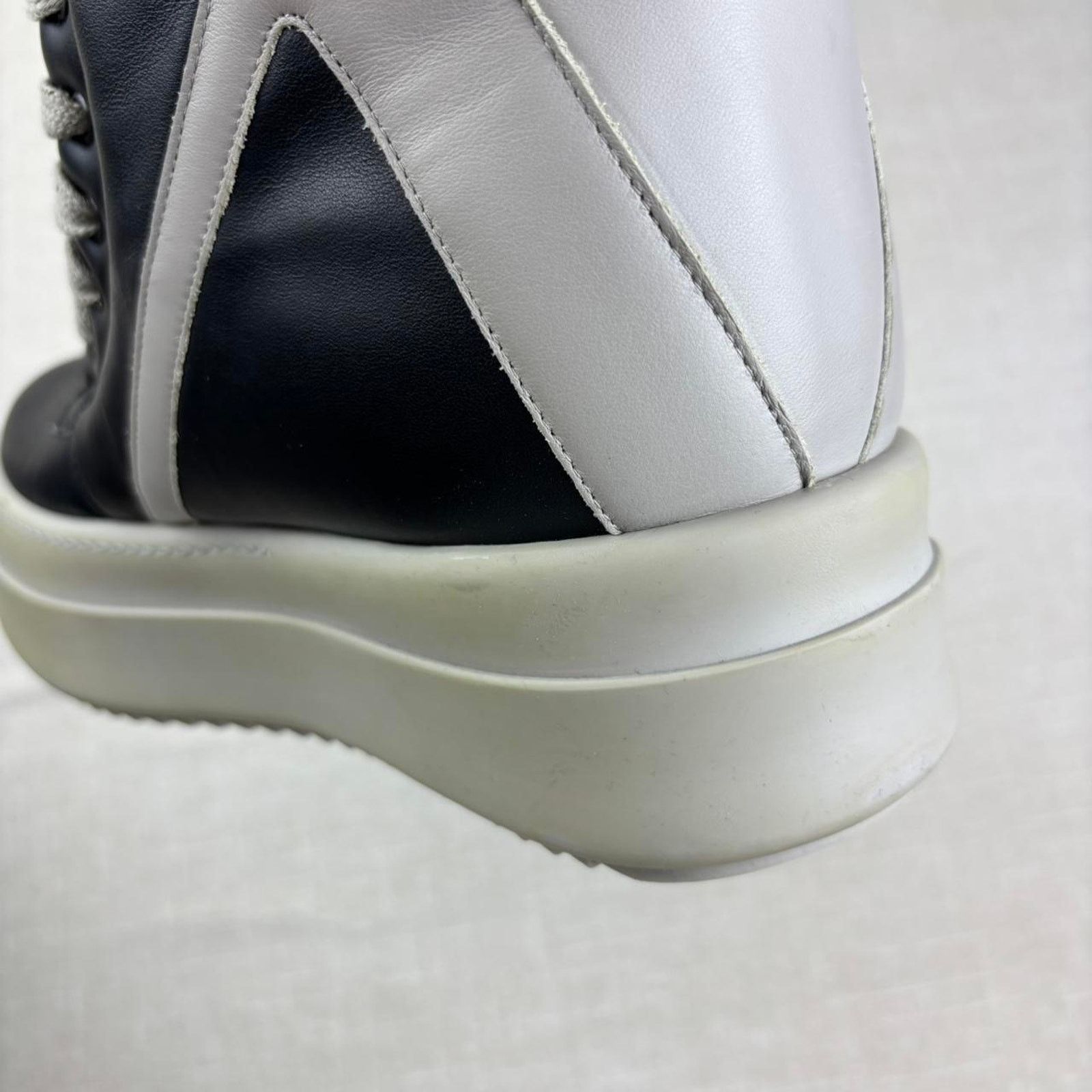 Rick Owens Rick Owens Porterville Mega Geobasket “Black Pearl” 12M Size US 12 / EU 45 - 7 Thumbnail