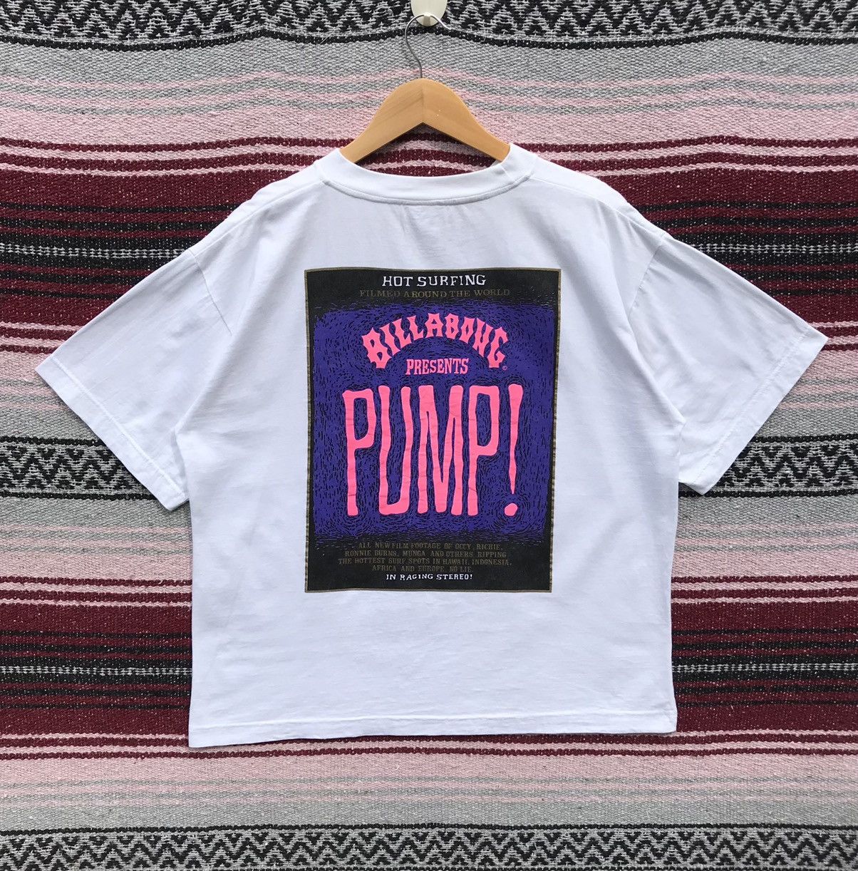 Billabong Vintage Billabong Baggy Tee Back Hit Billabong Surfboards Size US M / EU 48-50 / 2 - 1 Thumbnail