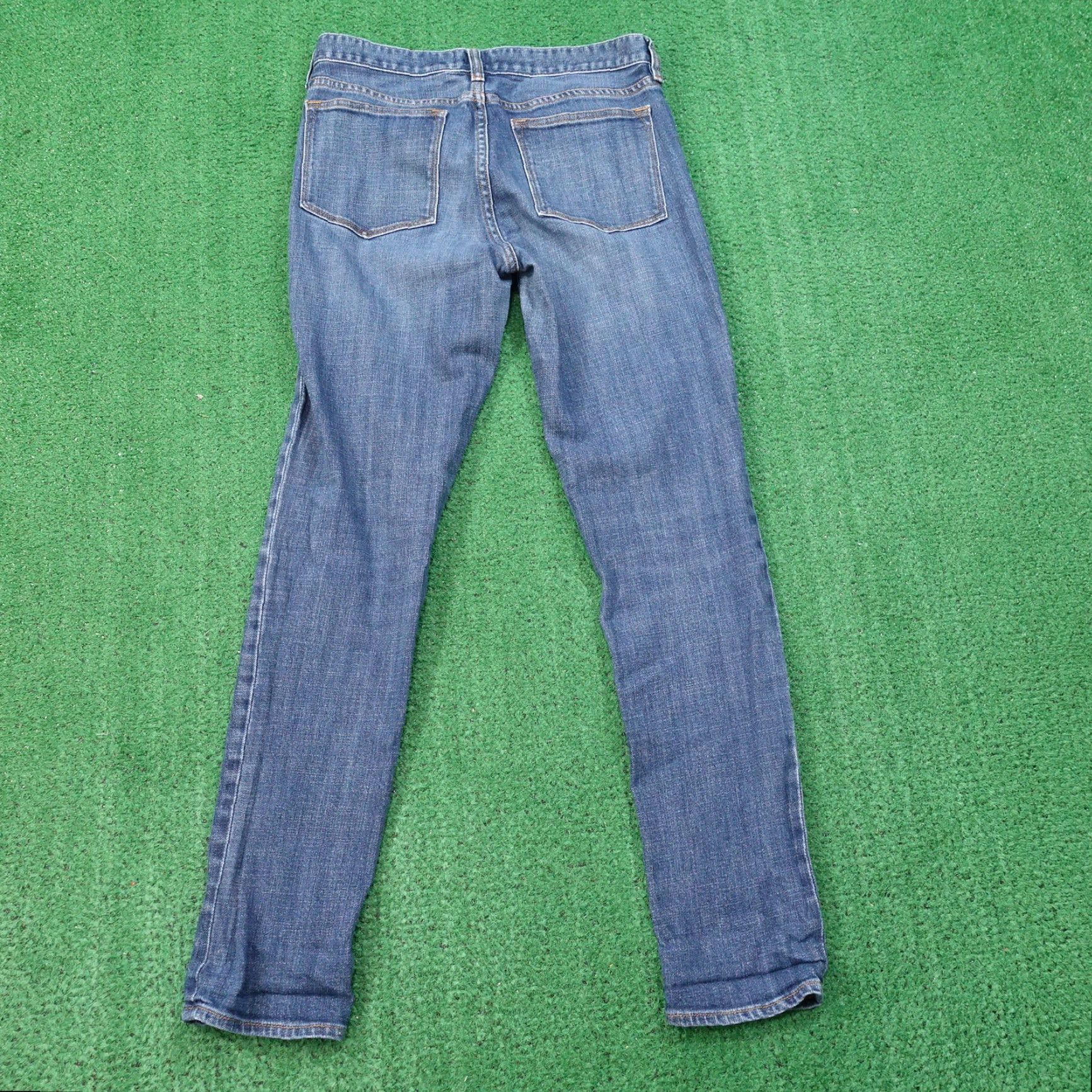 J.Crew J.CREW Jeans - Mid Rise Stretch Style 02643 - Denim Blue - Size 27 - Women - Regular Inseam 29" - Blue Denim Pants Size 27" / US 4 / IT 40 - 4 Thumbnail