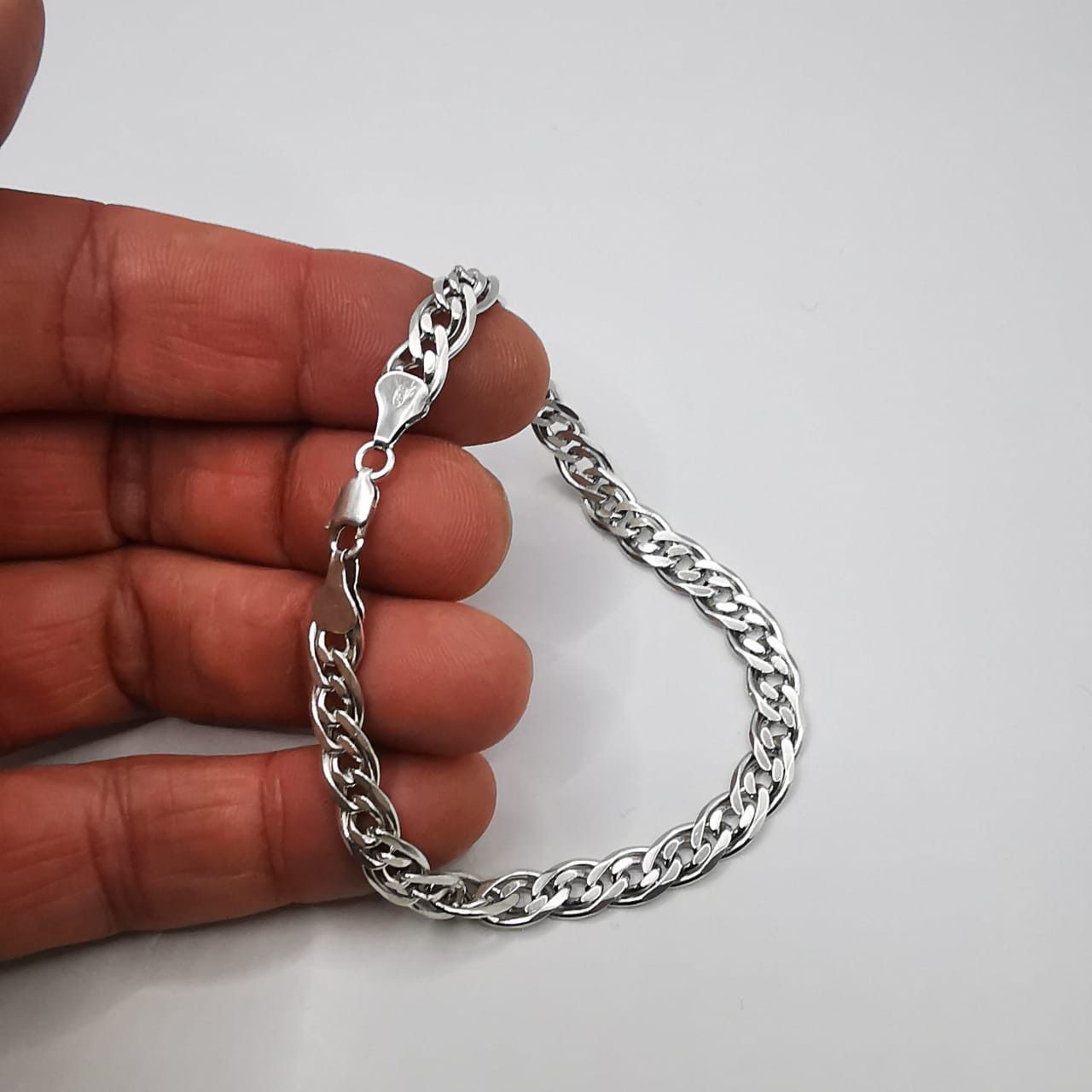 Sterling Silver Vintage Bracelet Jewelry,925 Sterling Silver 12,22g Size ONE SIZE - 4 Thumbnail