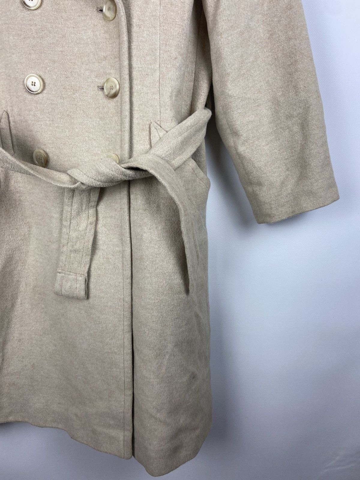 Carlo Colucci Carlo Colucci Luxury Beige ANGORAWOOL LAMBSWOOL CASHMERE Size XS / US 0-2 / IT 36-38 - 8 Thumbnail