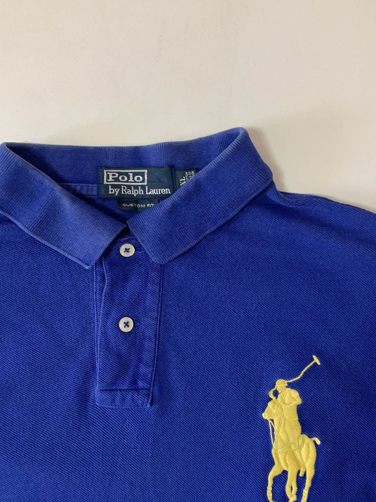 Polo Ralph Lauren Polo Ralph Lauren Shirt Mens Large Big Pony Vintage #3 Size US XL / EU 56 / 4 - 3 Thumbnail